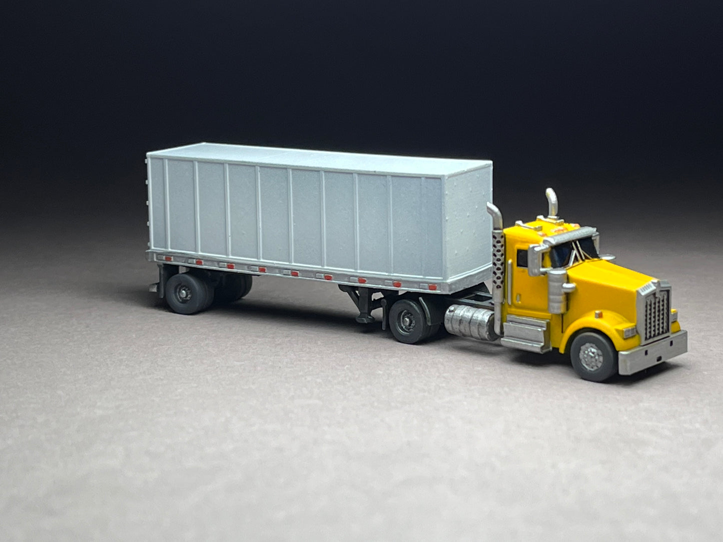 UNPAINTED N Scale (1:160 or 12mm) American W900 LTL "Less Than Load" City Semi - NOT A TOY