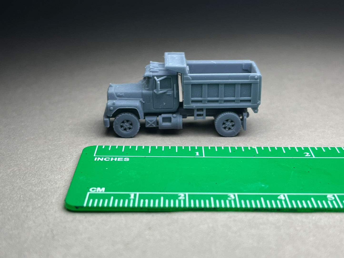 UNPAINTED N Scale (1:160 or 12mm) Bulldog R Light Duty Dump Truck - NOT A TOY