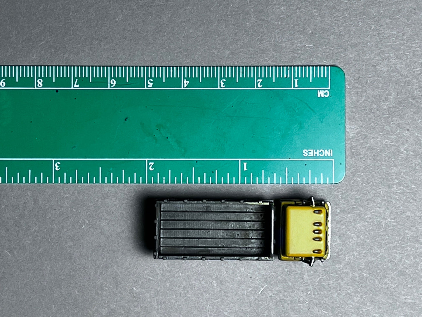 UNPAINTED N Scale (1:160 or 12mm) 1957-1990 C600 Cab Over Engine, Stake Truck Long Frame - NOT A TOY