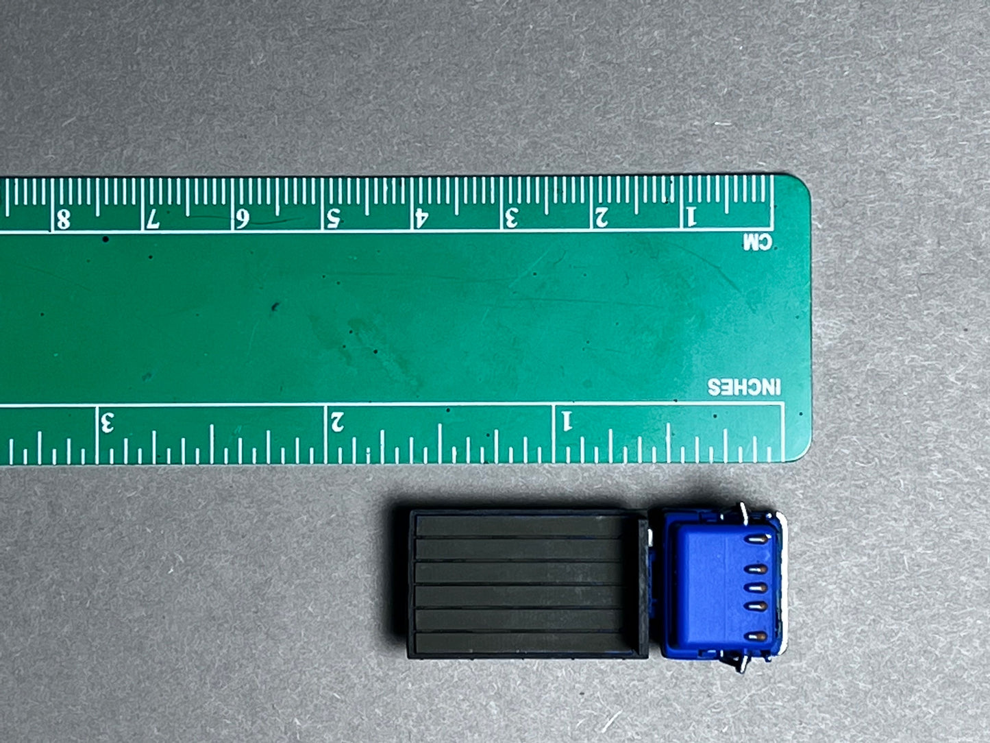 UNPAINTED N Scale (1:160 or 12mm) 1957-1990 C600 Cab Over Engine, Stake Truck Short Frame - NOT A TOY