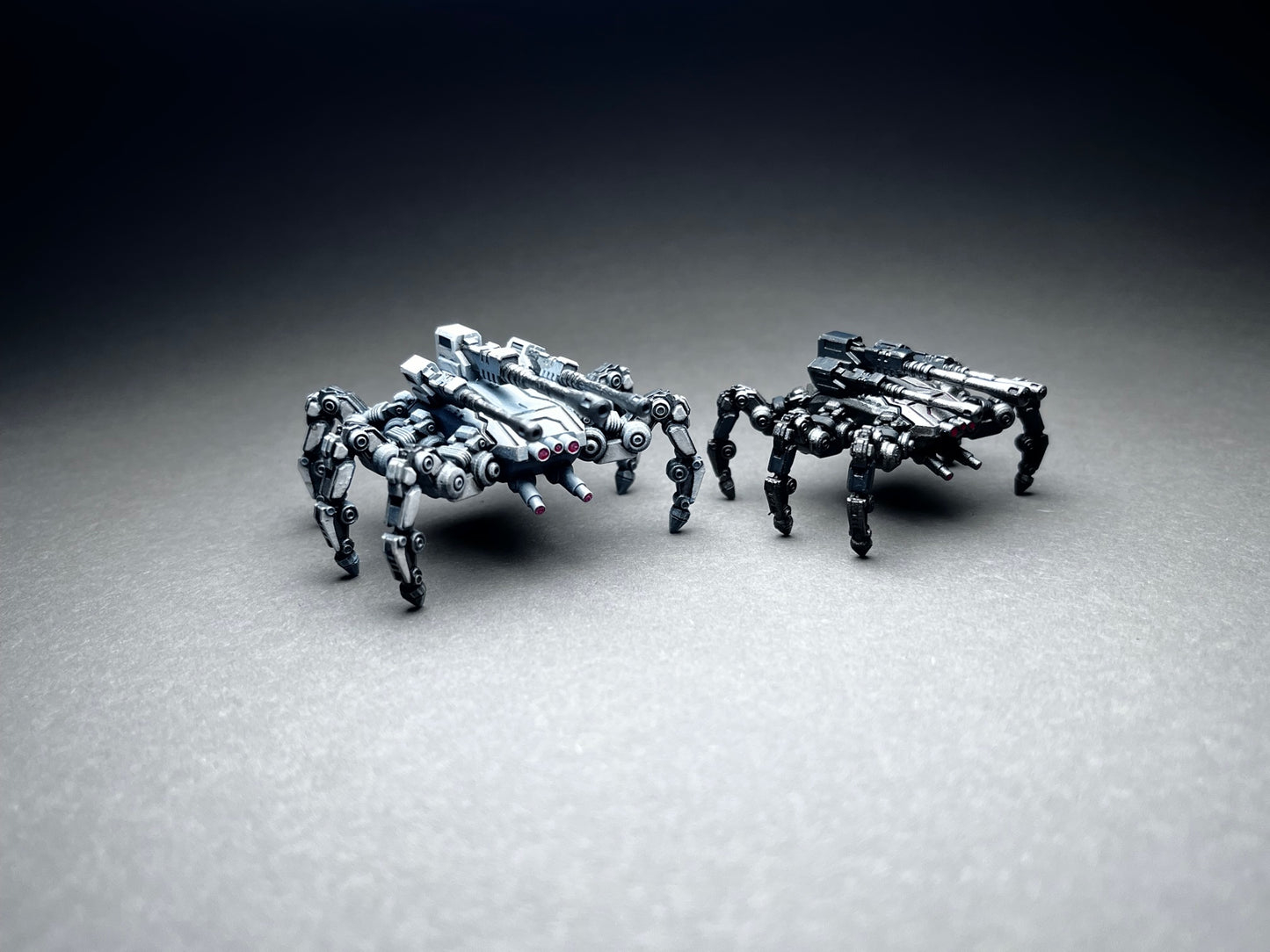6-8mm scale - Widow Combat Hexapod, 1.5 x 1.5 inches, UNPAINTED, This is NOT a toy!