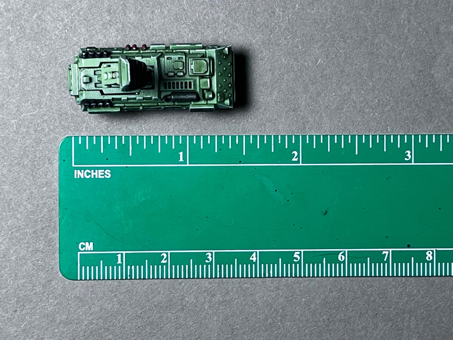 6-8mm scale - One (1) "Weasel" Radar/Comm Vehicle - mobile HQ, comm truck, Electronic Warfare Vehicle- UNPAINTED, This is NOT a toy!