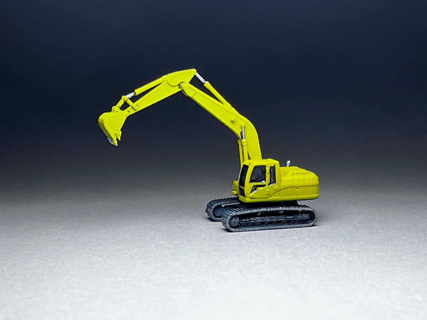 UNPAINTED N Scale (1:160 or 12mm) Excavator (choose pose) - NOT A TOY