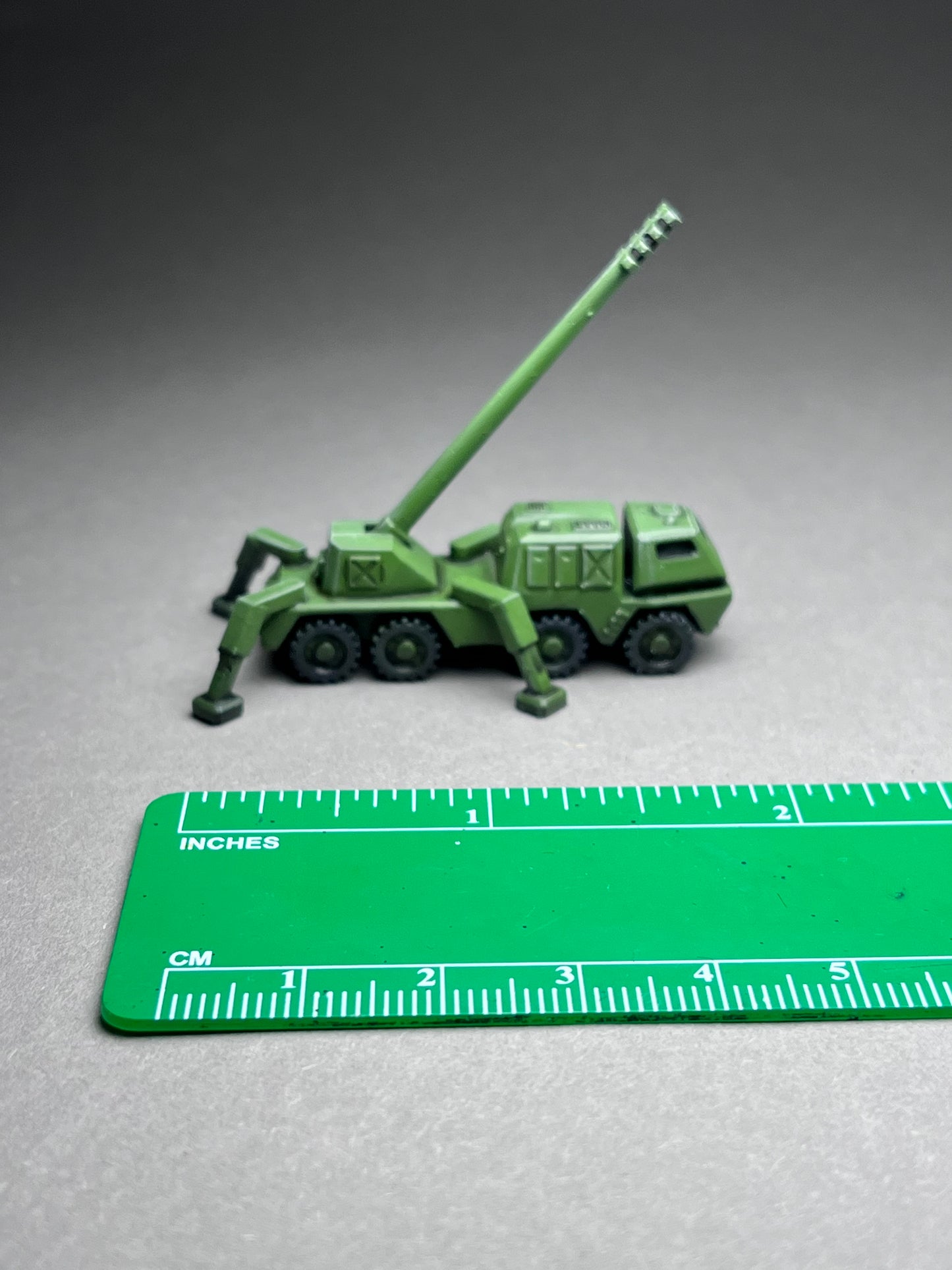6-8mm scale - Artillery 8x8 Truck- UNPAINTED, This is NOT a toy!