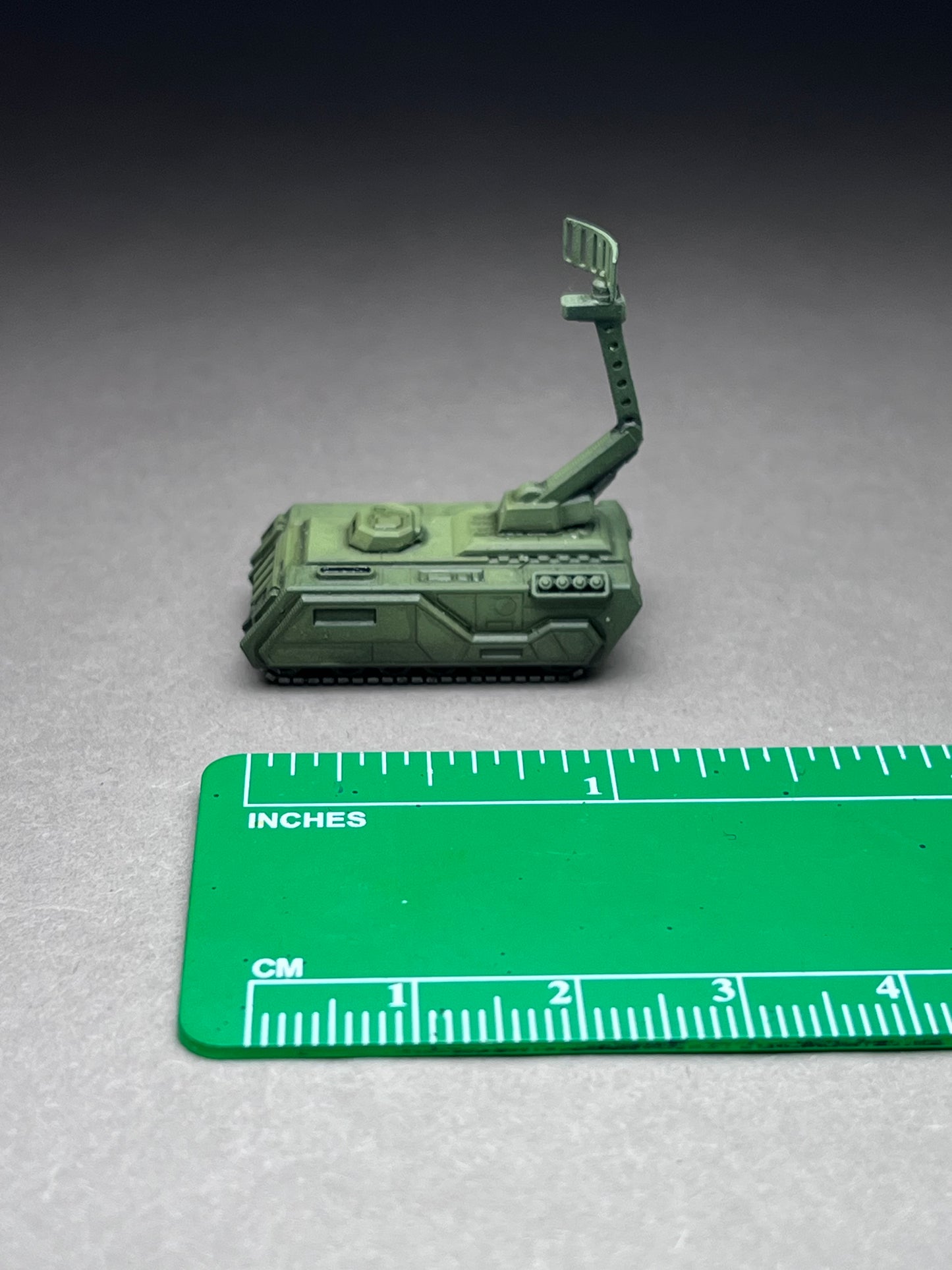 6-8mm scale - Radar Command Vehicle- UNPAINTED, This is NOT a toy!