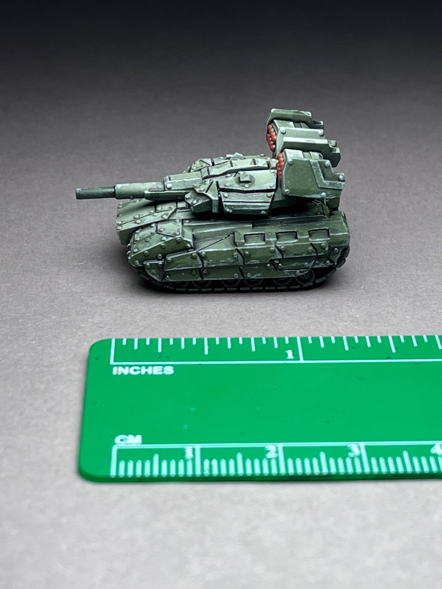 6-8mm scale - One (1) Grom MIssile MBT -UNPAINTED, This is NOT a toy!