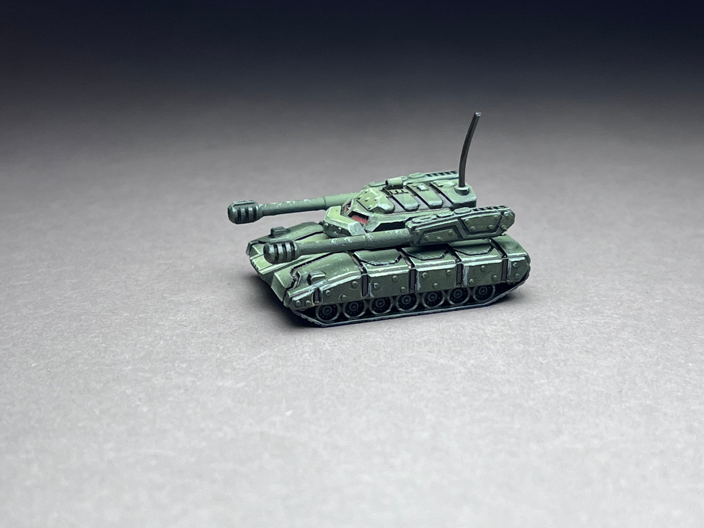 6-8mm scale - Two (2) 312-Twin Medium Tank- UNPAINTED, This is NOT a toy!