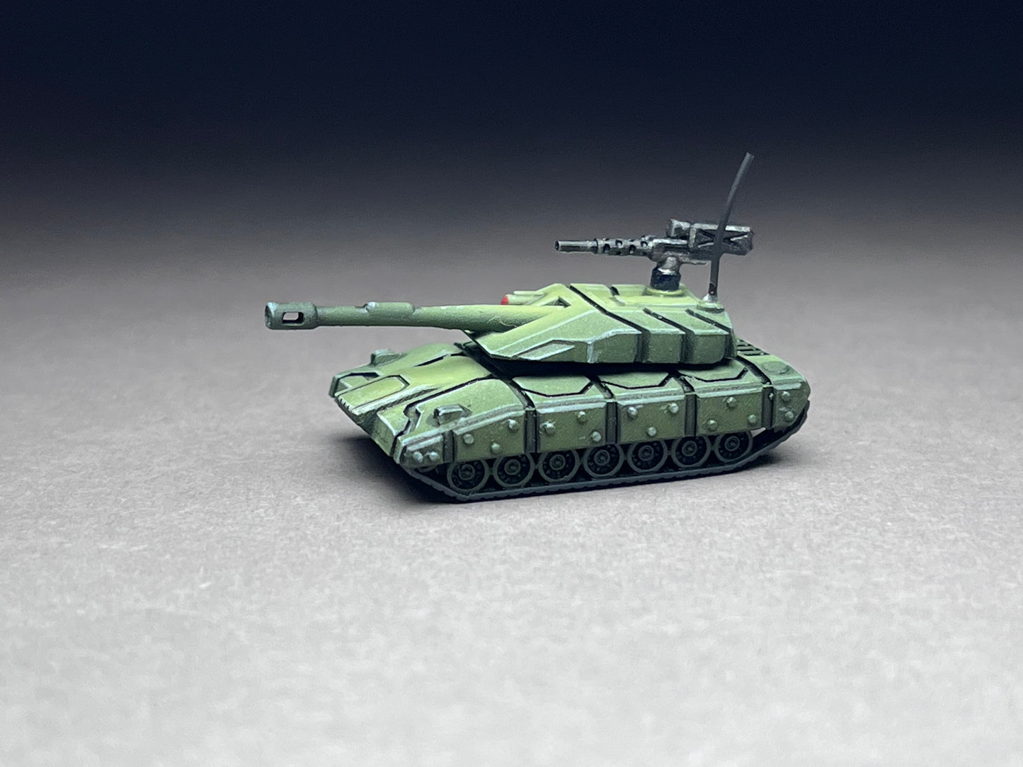6-8mm scale - Two (2) Mark3 Medium Tank with dura printed machine gun and aerial- UNPAINTED, This is NOT a toy!