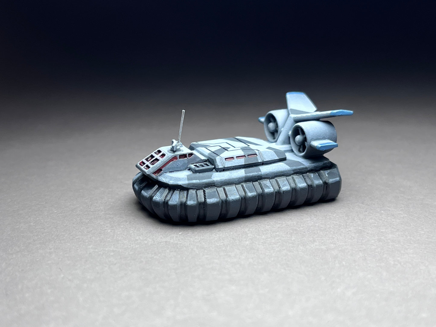 6-8mm scale - Hover Personnel Carrier (HPC) - Large vehicle 48mm or 1-3/4 inches.- UNPAINTED, This is NOT a toy!