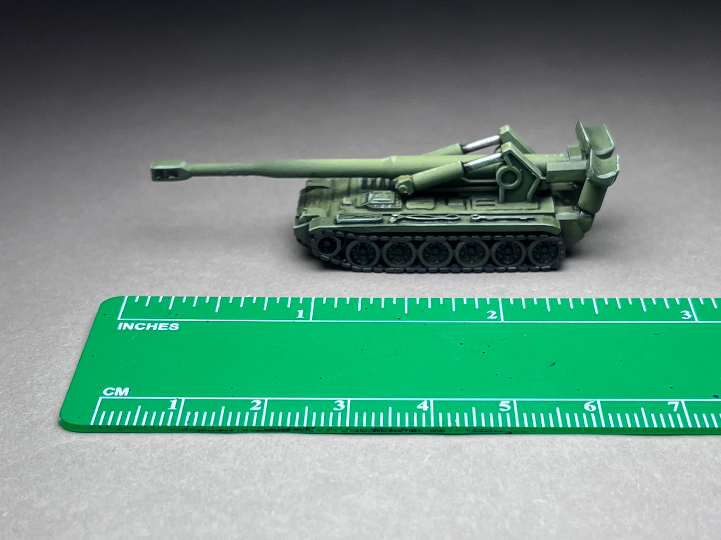 6-8mm scale - Self-propelled Artillery "GROBAR" SPA-1- UNPAINTED, This is not a toy!