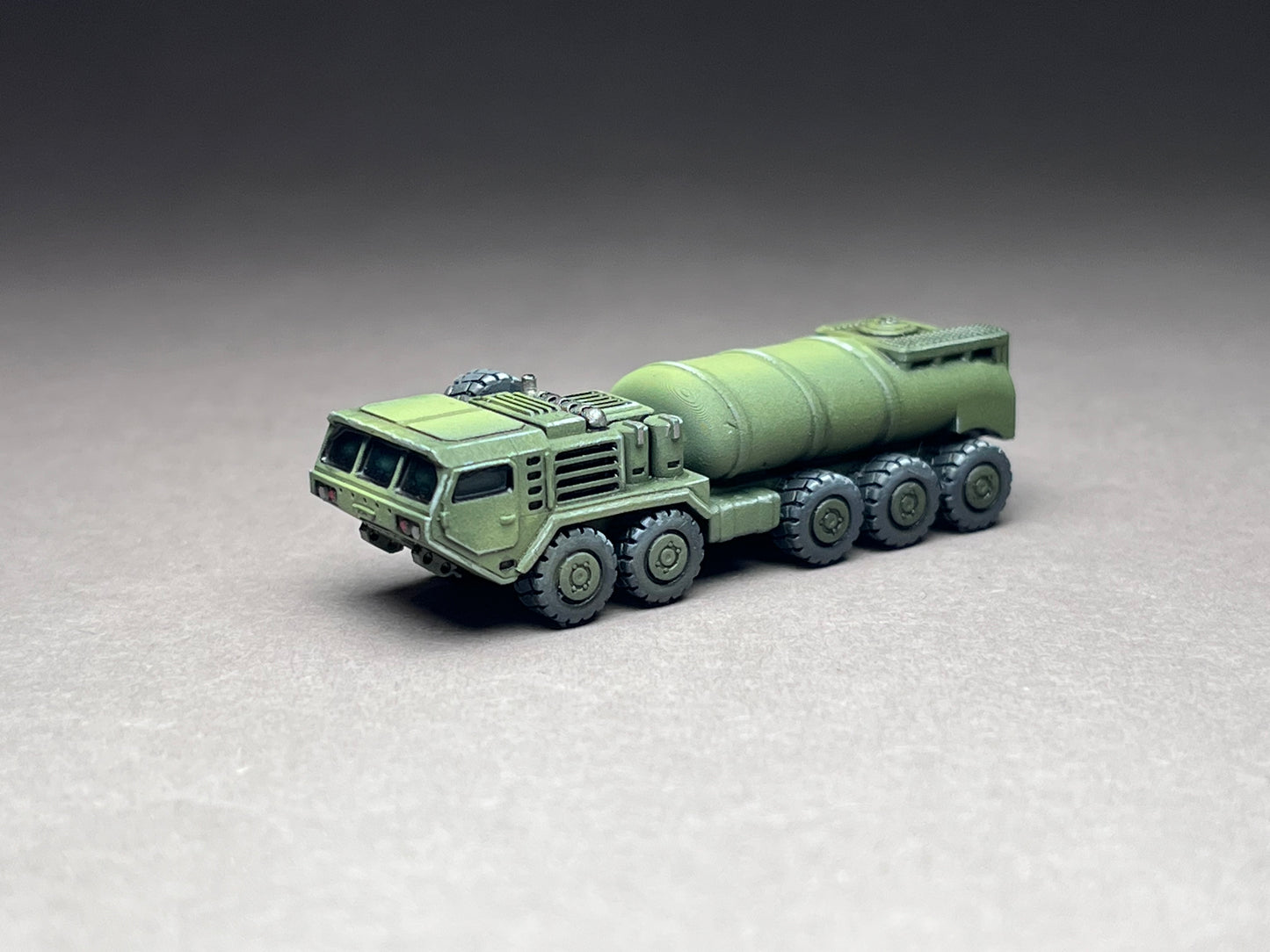 6-8mm scale - Heavy Tactical Truck - Tanker (HTT-T), tactical mobility, fuel transporter, coolant transport- UNPAINTED, This is NOT a toy!