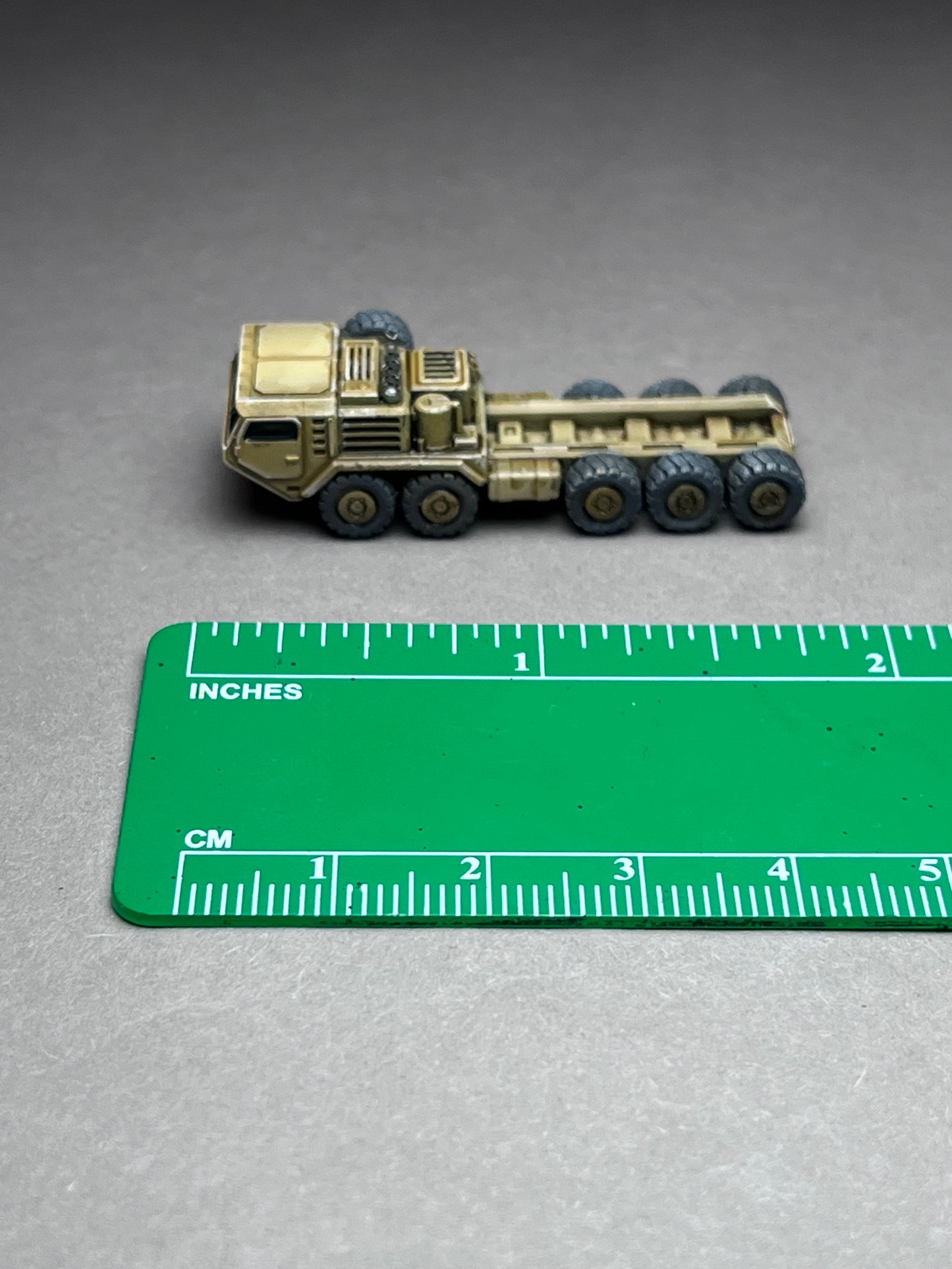 6-8mm scale - Heavy Tactical Truck - Frame (HTT-F), 10 x 10 off-road, open frame customizable truck- UNPAINTED, This is NOT a toy!