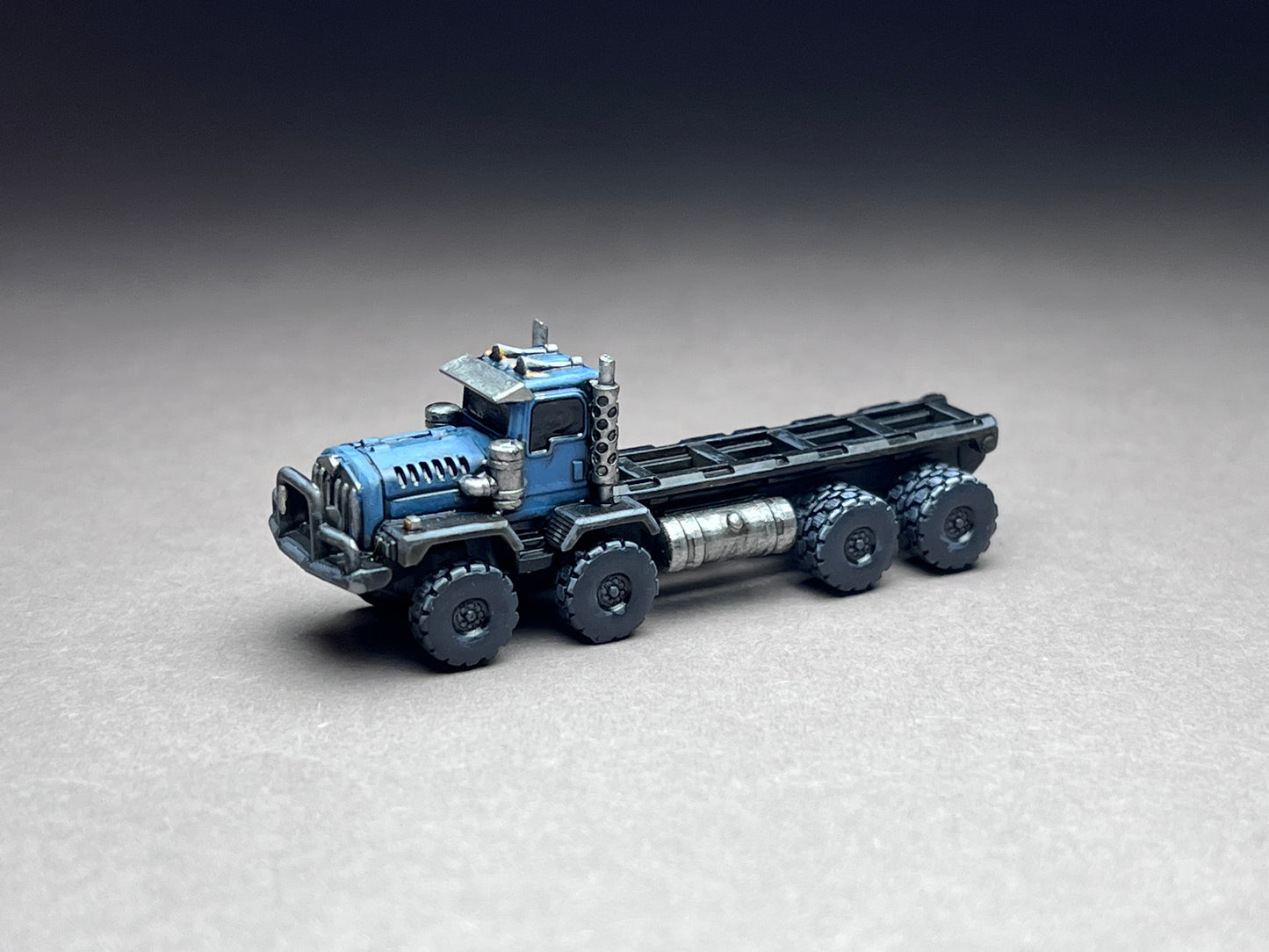 6-8mm scale - 1x KENNY (Short Frame) - prime mover, mineral and oil industry, frame for your custom creations. 2 x 1/2 inch, UNPAINTED, NOT toy!