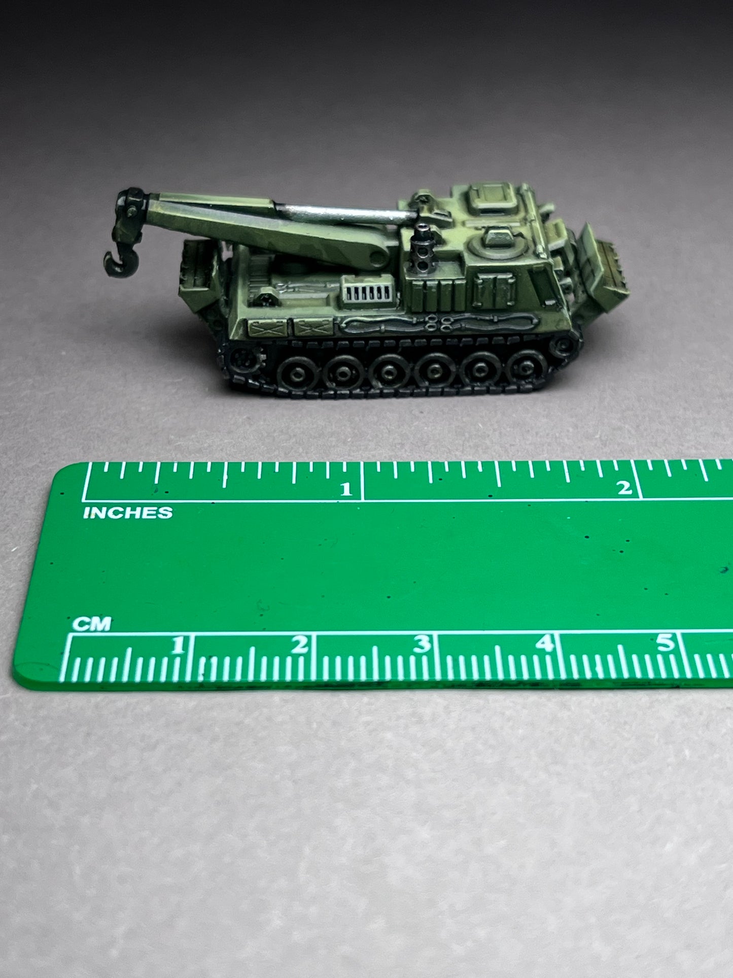 6-8mm scale - Heavy Recovery Vehicle HRV-1, Salvage Truck, Field Repair - UNPAINTED, This is NOT a toy!