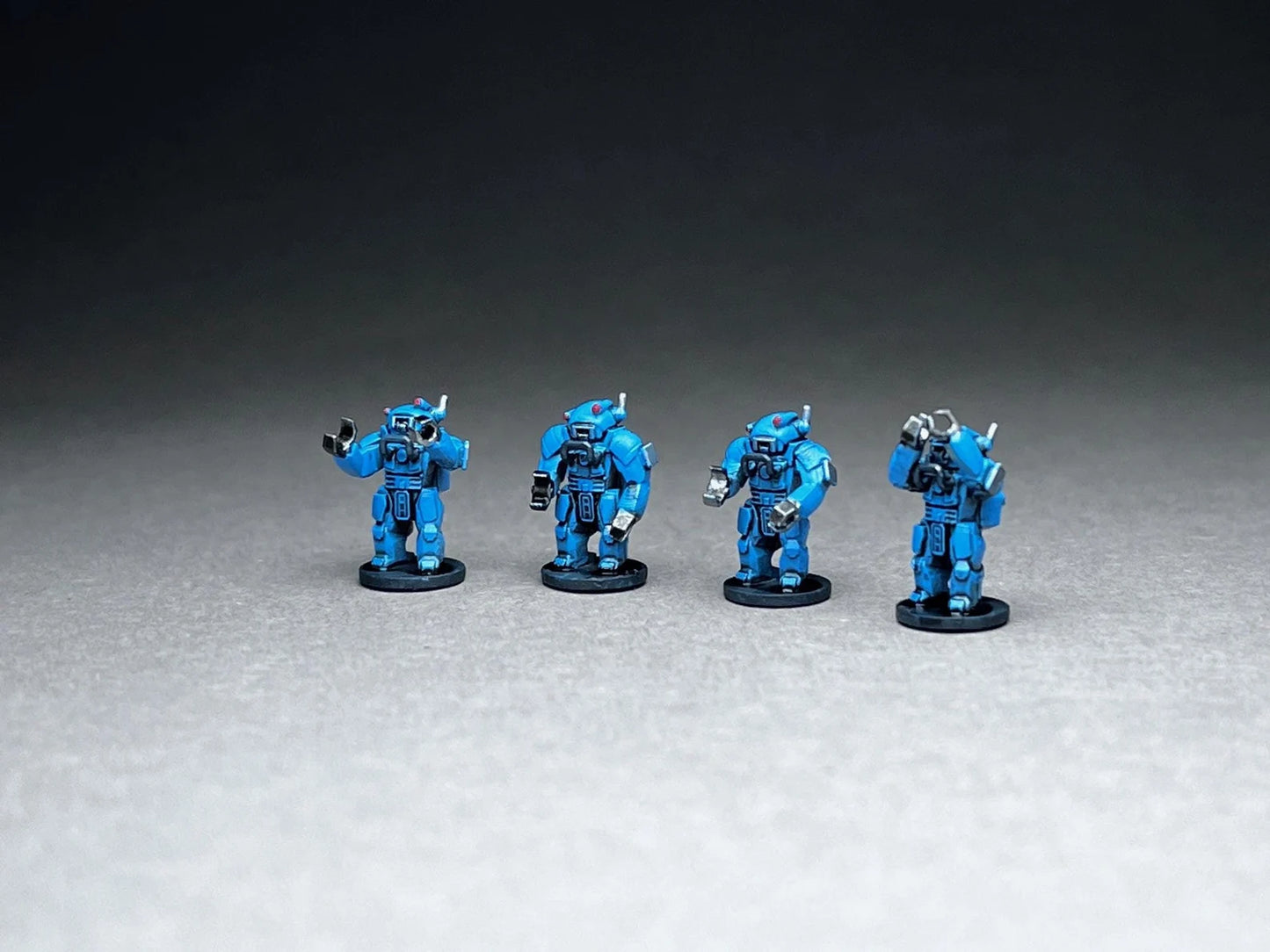 8x Power Engineers Type B + 4 hex bases- UNPAINTED, This is NOT a toy!