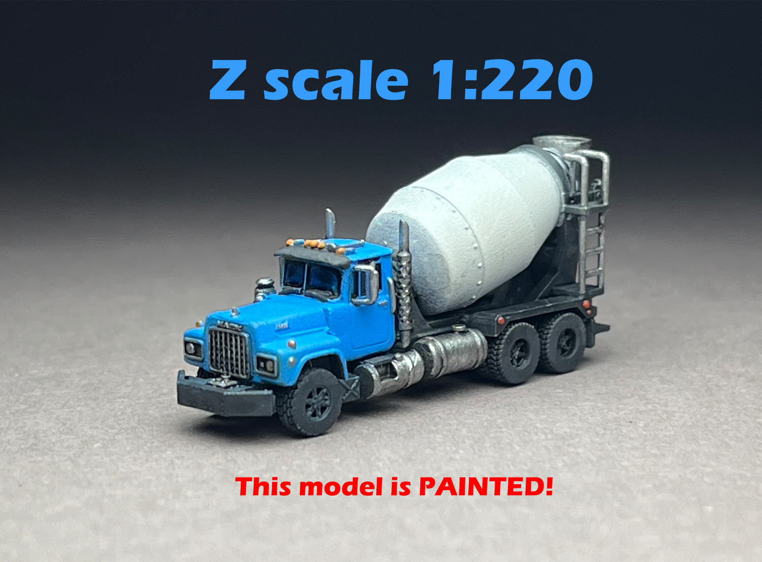 Z scale PAINTED