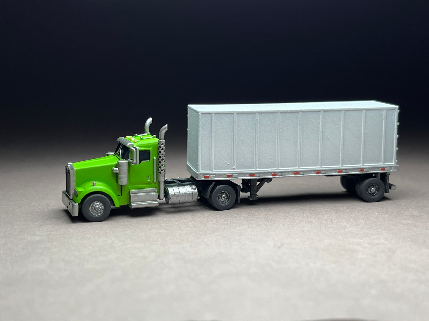UNPAINTED N Scale (1:160 or 12mm)  American W900 LTL "Less Than Load" City Semi  - NOT A TOY