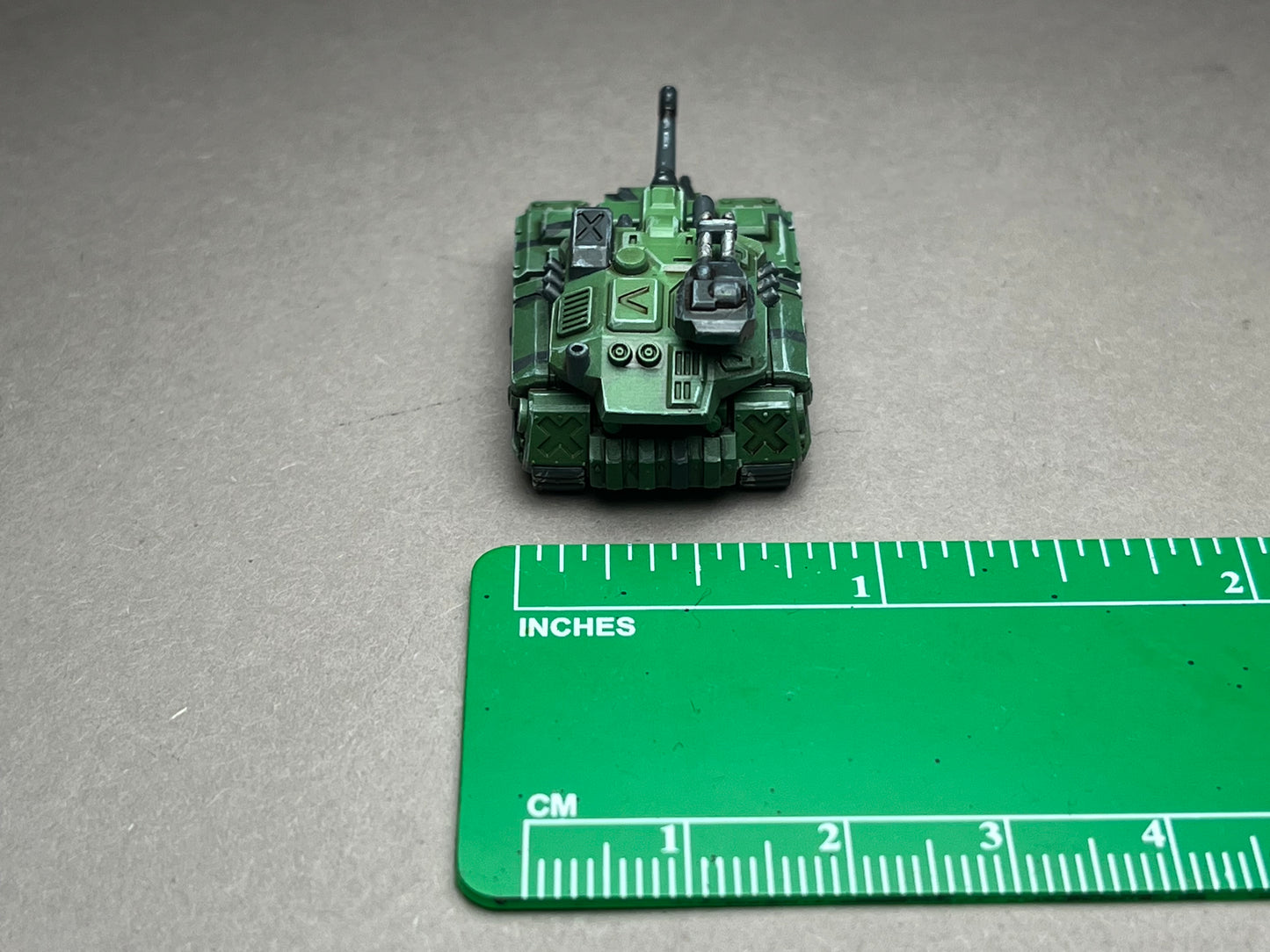 6-8mm scale - FRAG Tank - UNPAINTED, This is NOT a toy!