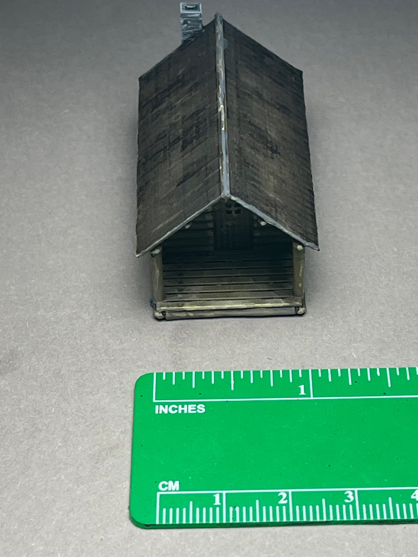 UNPAINTED N Scale - log cabin wildernes getaway! PLA printed!