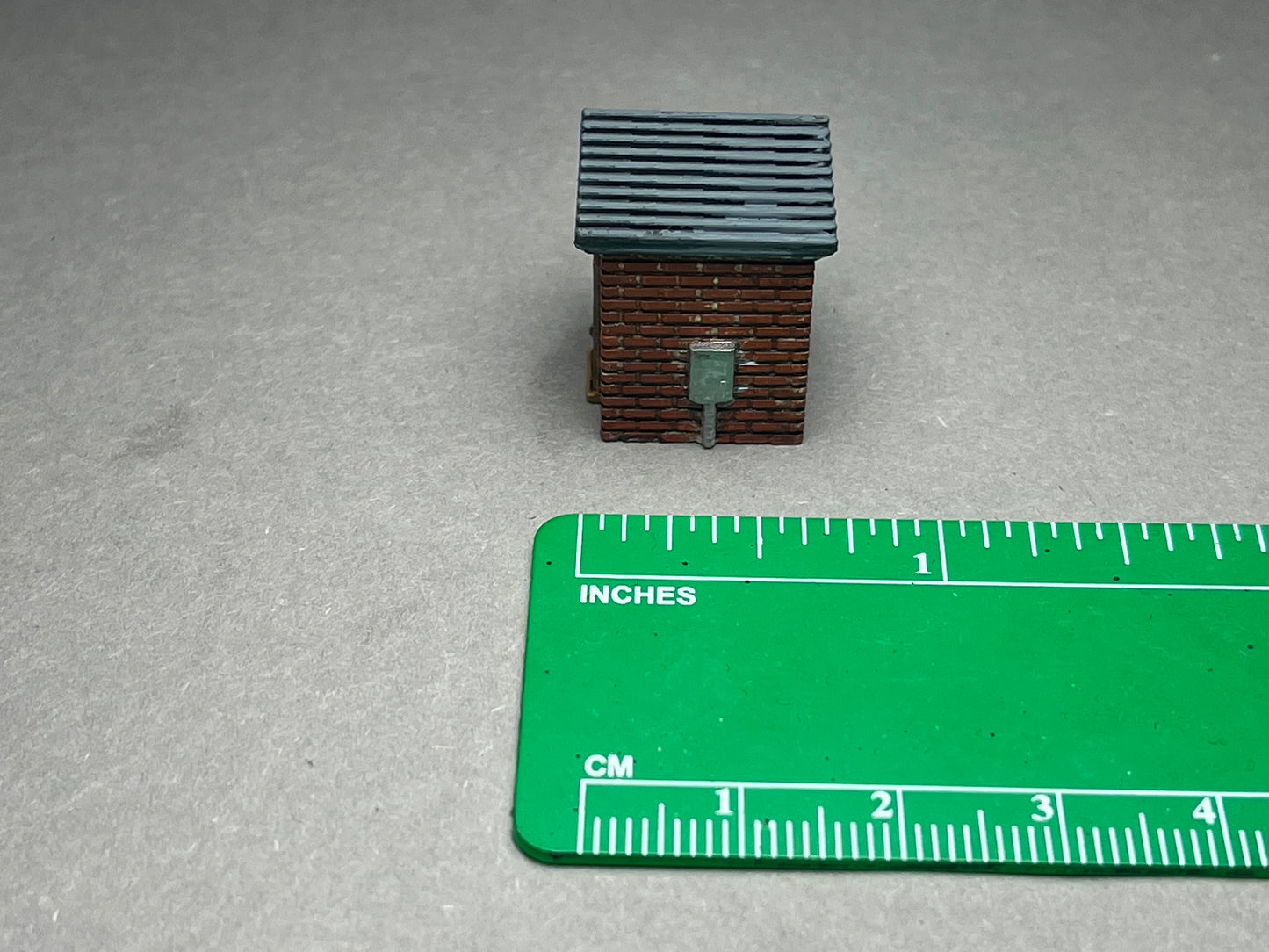 N Scale UNPAINTED - TWO (2) Track-sde structures!