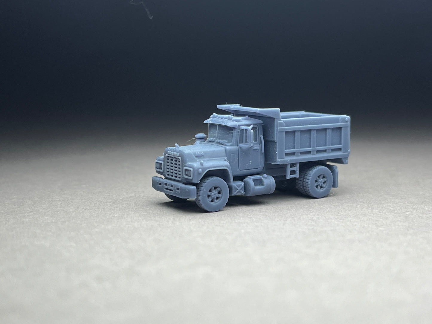 UNPAINTED N Scale (1:160 or 12mm)  Bulldog R Light Duty Dump Truck  - NOT A TOY