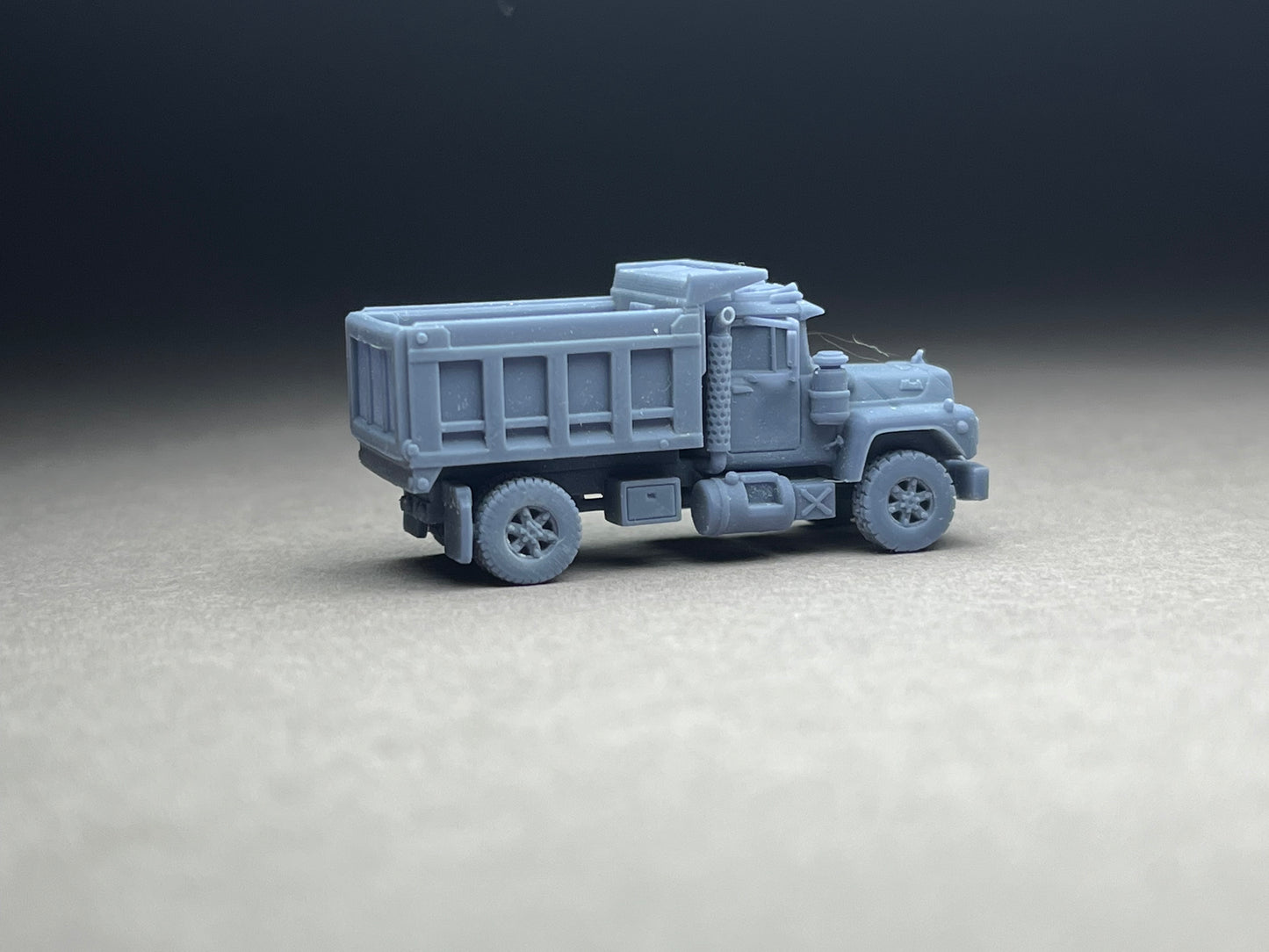 UNPAINTED N Scale (1:160 or 12mm)  Bulldog R Light Duty Dump Truck  - NOT A TOY
