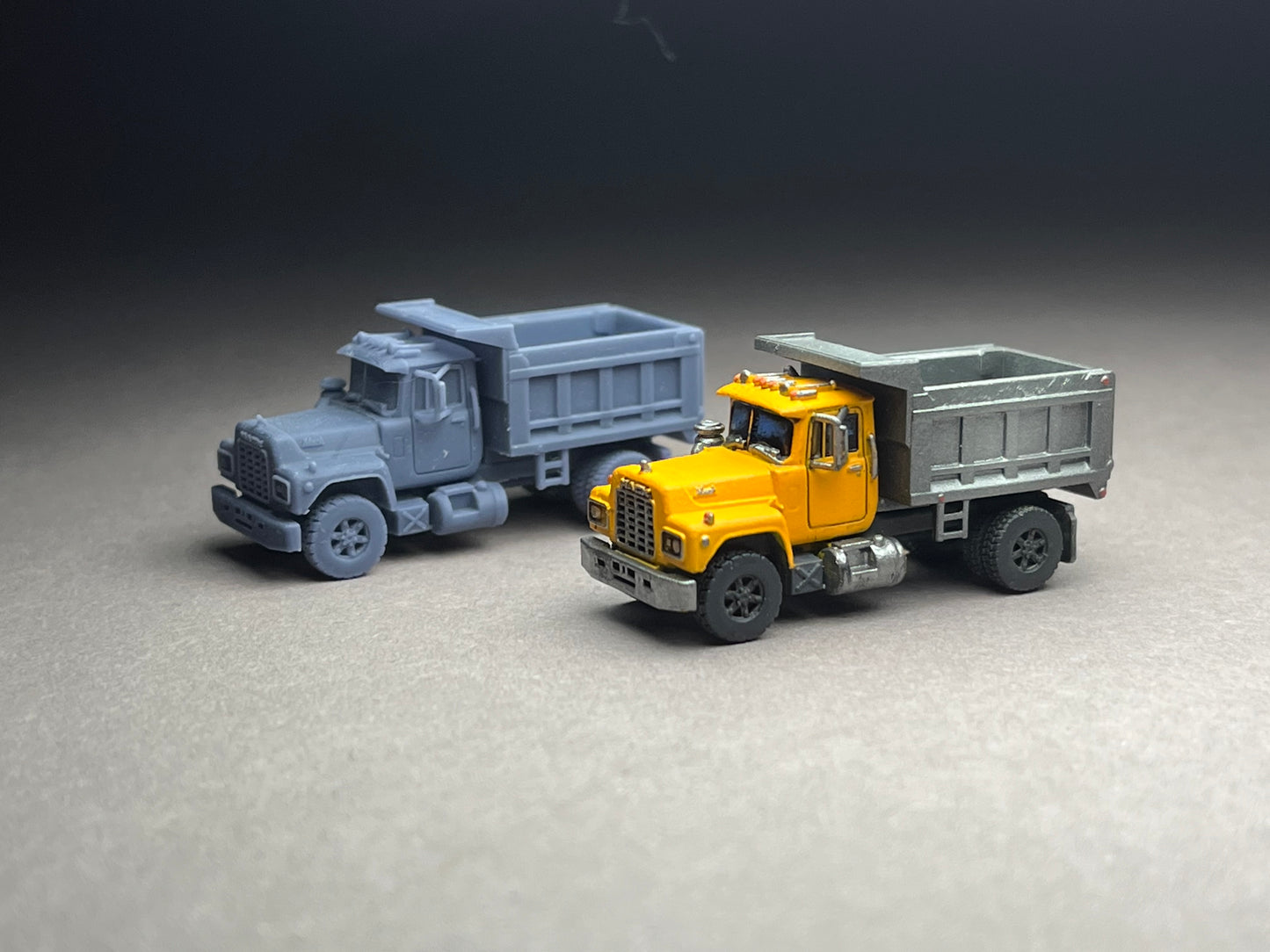 UNPAINTED N Scale (1:160 or 12mm)  Bulldog R Light Duty Dump Truck  - NOT A TOY