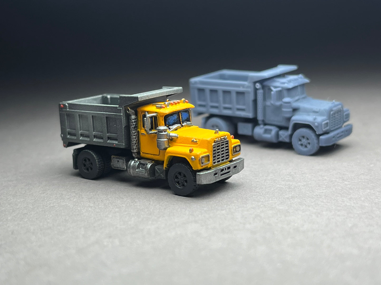 UNPAINTED N Scale (1:160 or 12mm)  Bulldog R Light Duty Dump Truck  - NOT A TOY