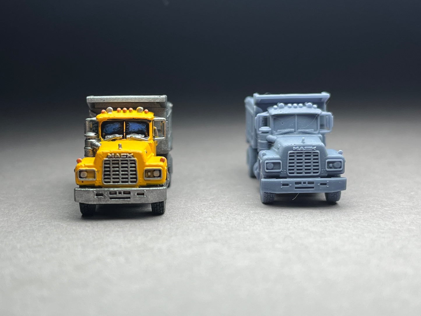 UNPAINTED N Scale (1:160 or 12mm)  Bulldog R Light Duty Dump Truck  - NOT A TOY