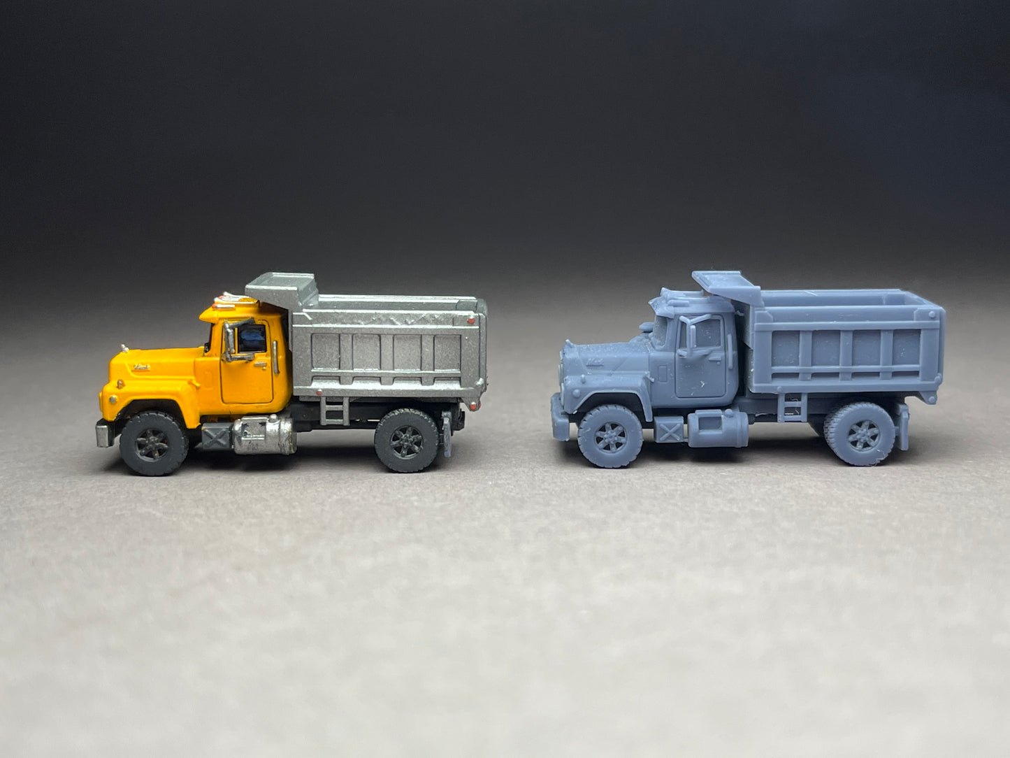 UNPAINTED N Scale (1:160 or 12mm)  Bulldog R Light Duty Dump Truck  - NOT A TOY