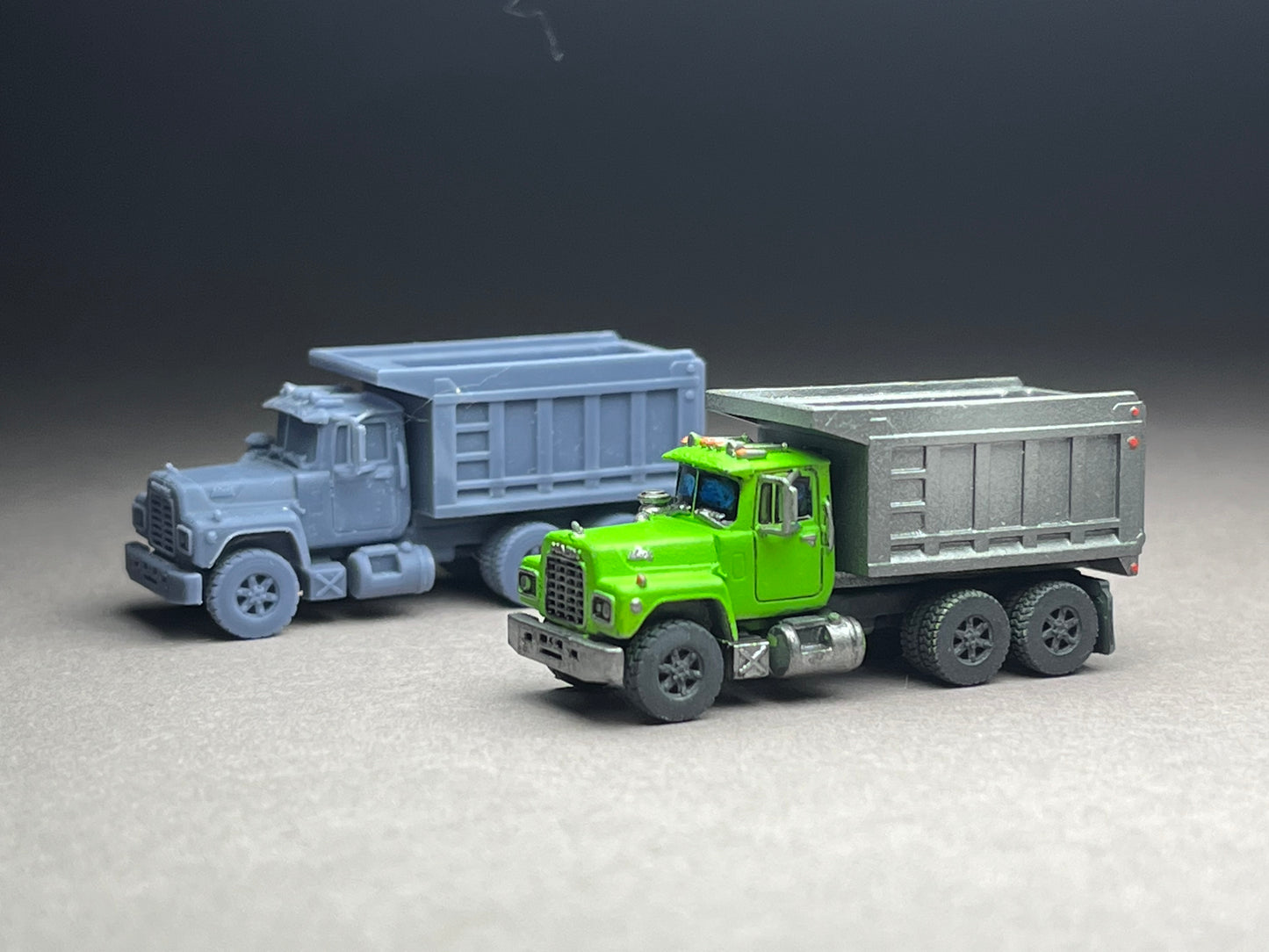 UNPAINTED N Scale (1:160 or 12mm)   Bulldog R Dump Twin axle conversion  - NOT A TOY