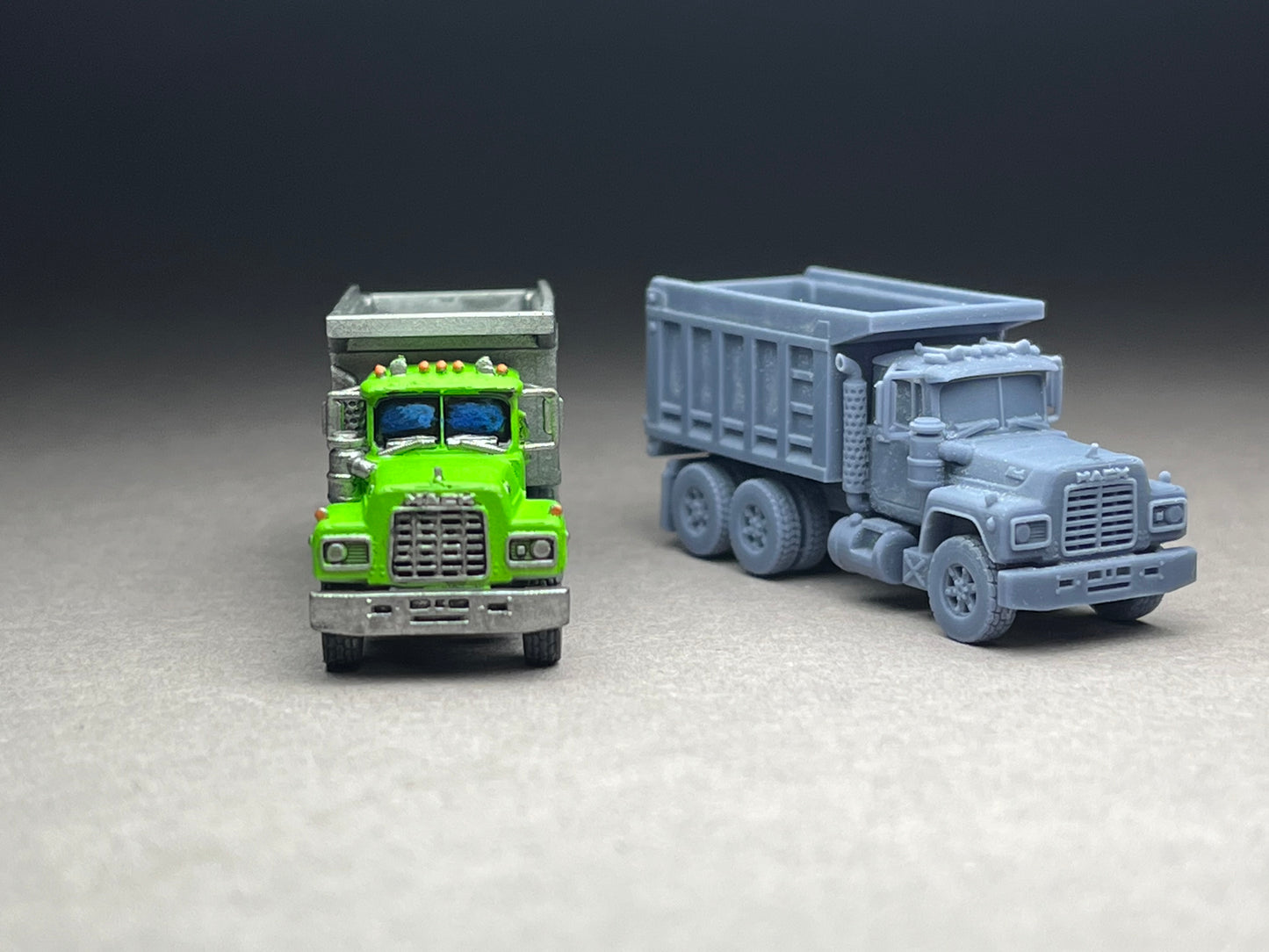 UNPAINTED N Scale (1:160 or 12mm)   Bulldog R Dump Twin axle conversion  - NOT A TOY