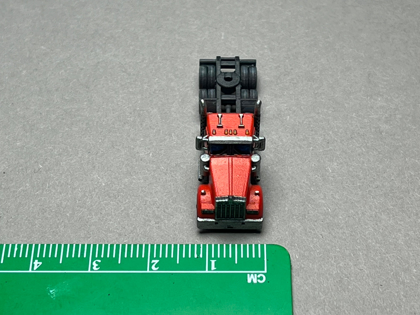 Z Scale (1:220) UNPAINTED One (1) American W900 Semi Truck - NOT a toy!