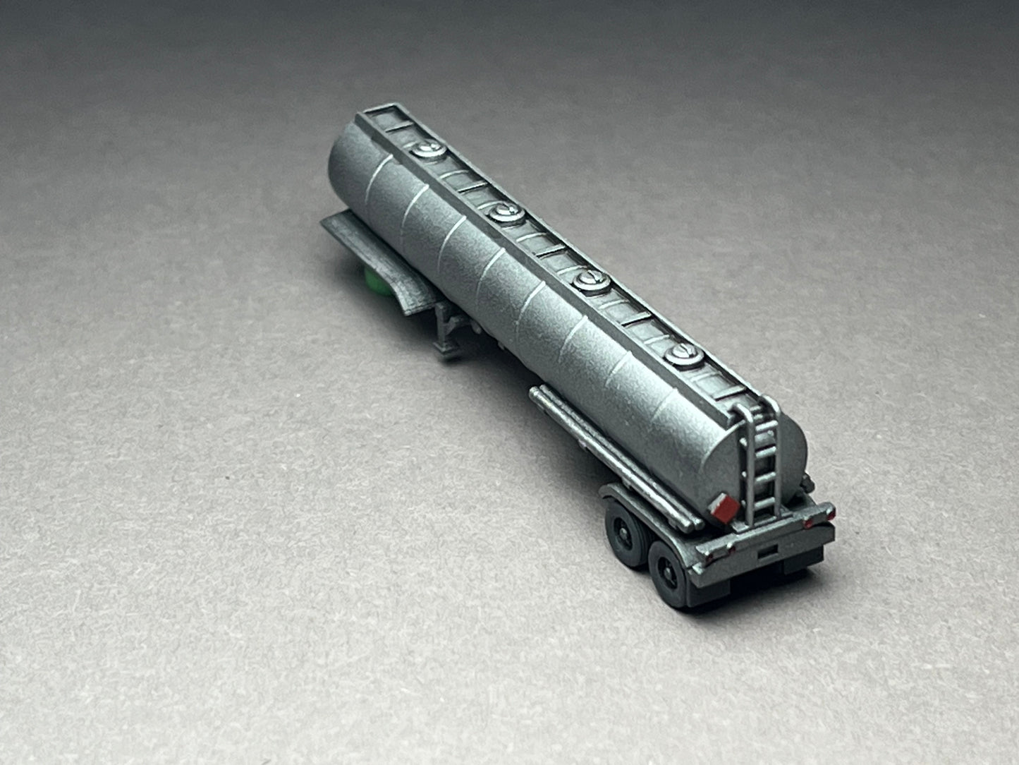 Z Scale (1:220) UNPAINTED One (1) Tanker Trailer - NOT a toy!