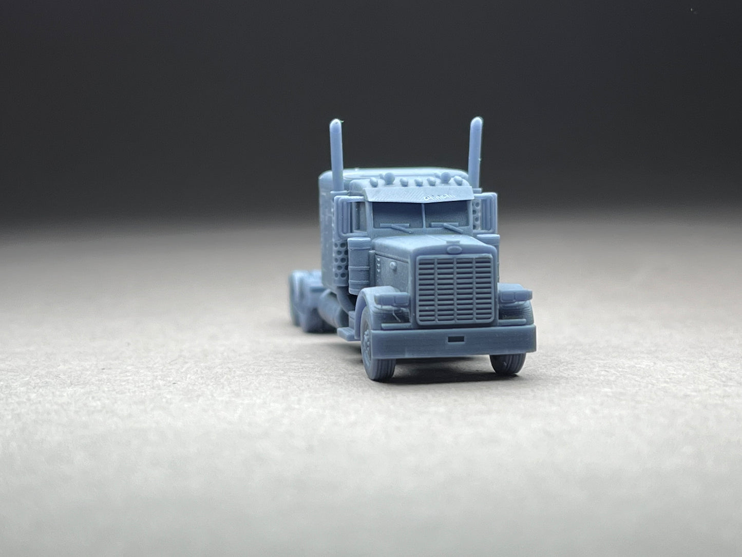 UNPAINTED N Scale (1:160 or 12mm) p379, Long nose, Flattop sleeper , 265 wheelbase, straight stacks - NOT a toy!