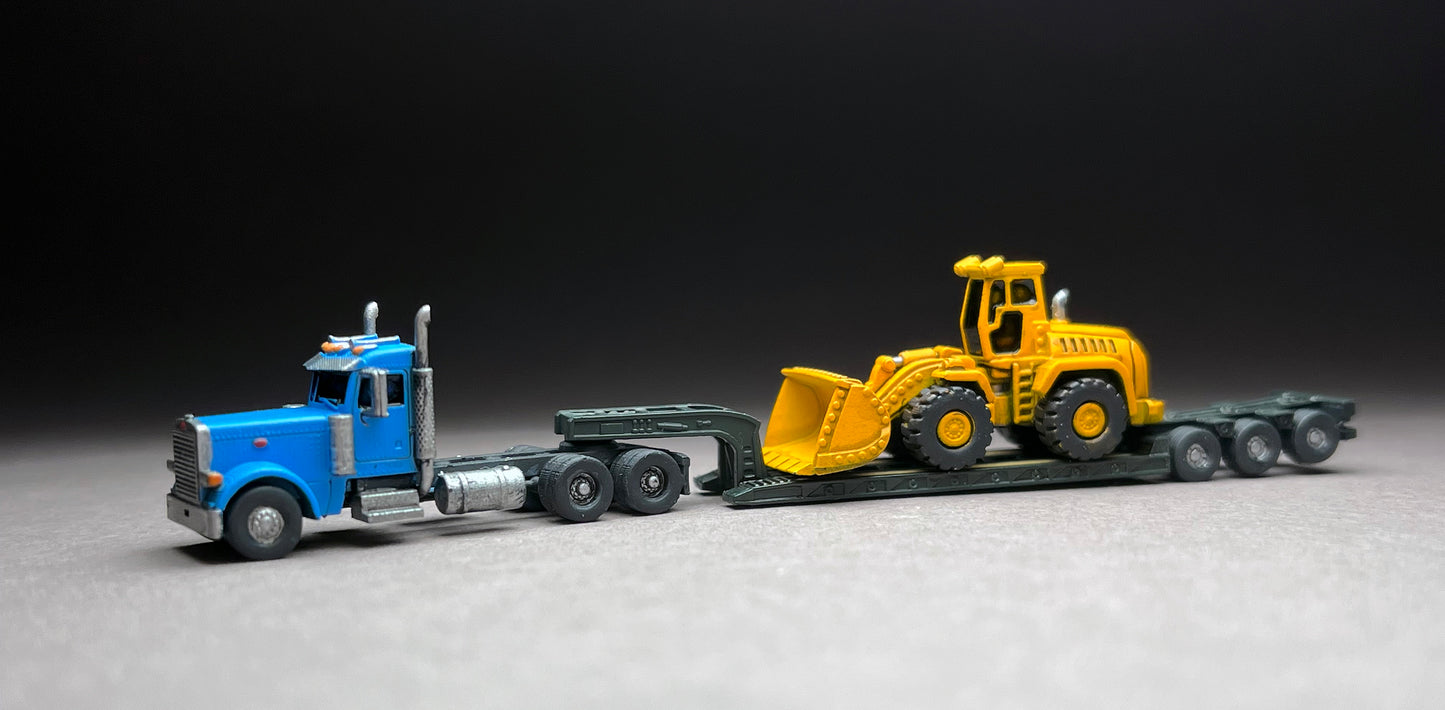 Z Scale (1:220) UNPAINTED One (1) Front Loader - NOT a toy!