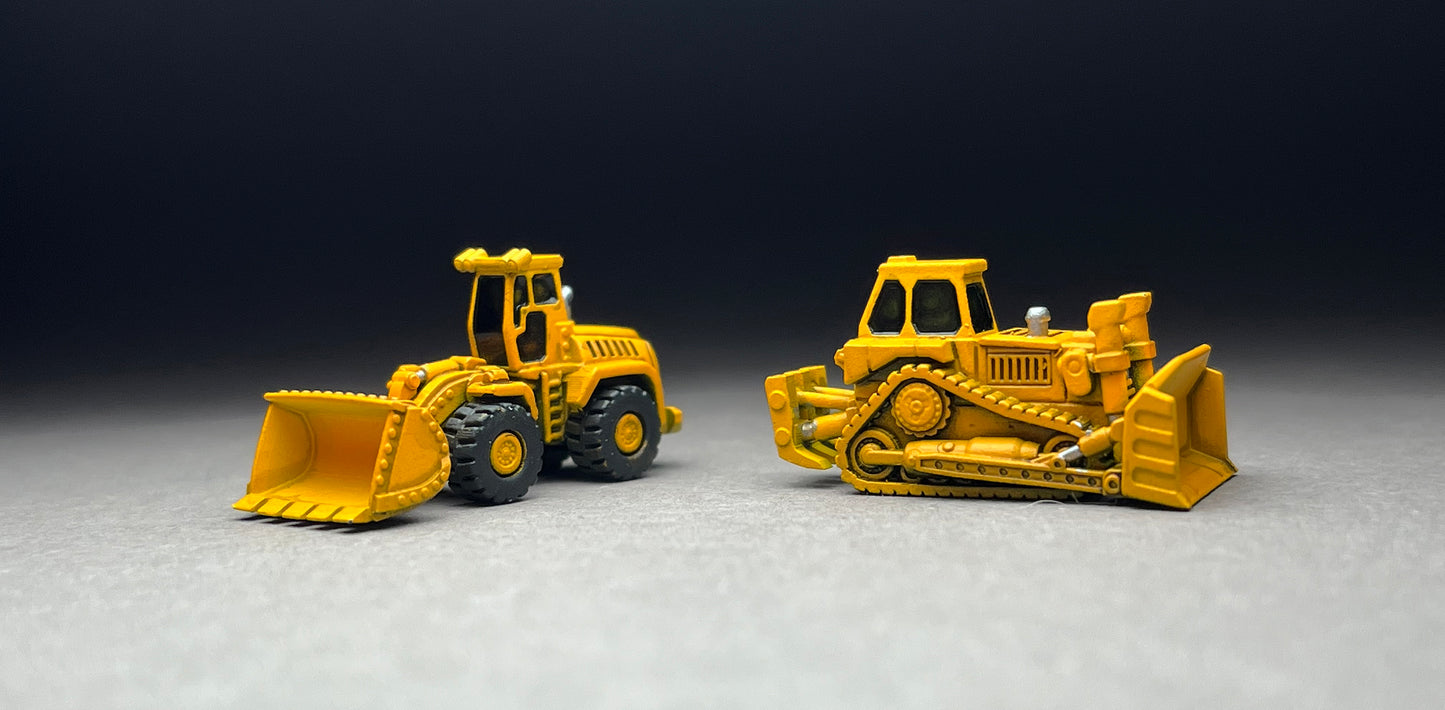 Z Scale (1:220) UNPAINTED One (1) Front Loader - NOT a toy!
