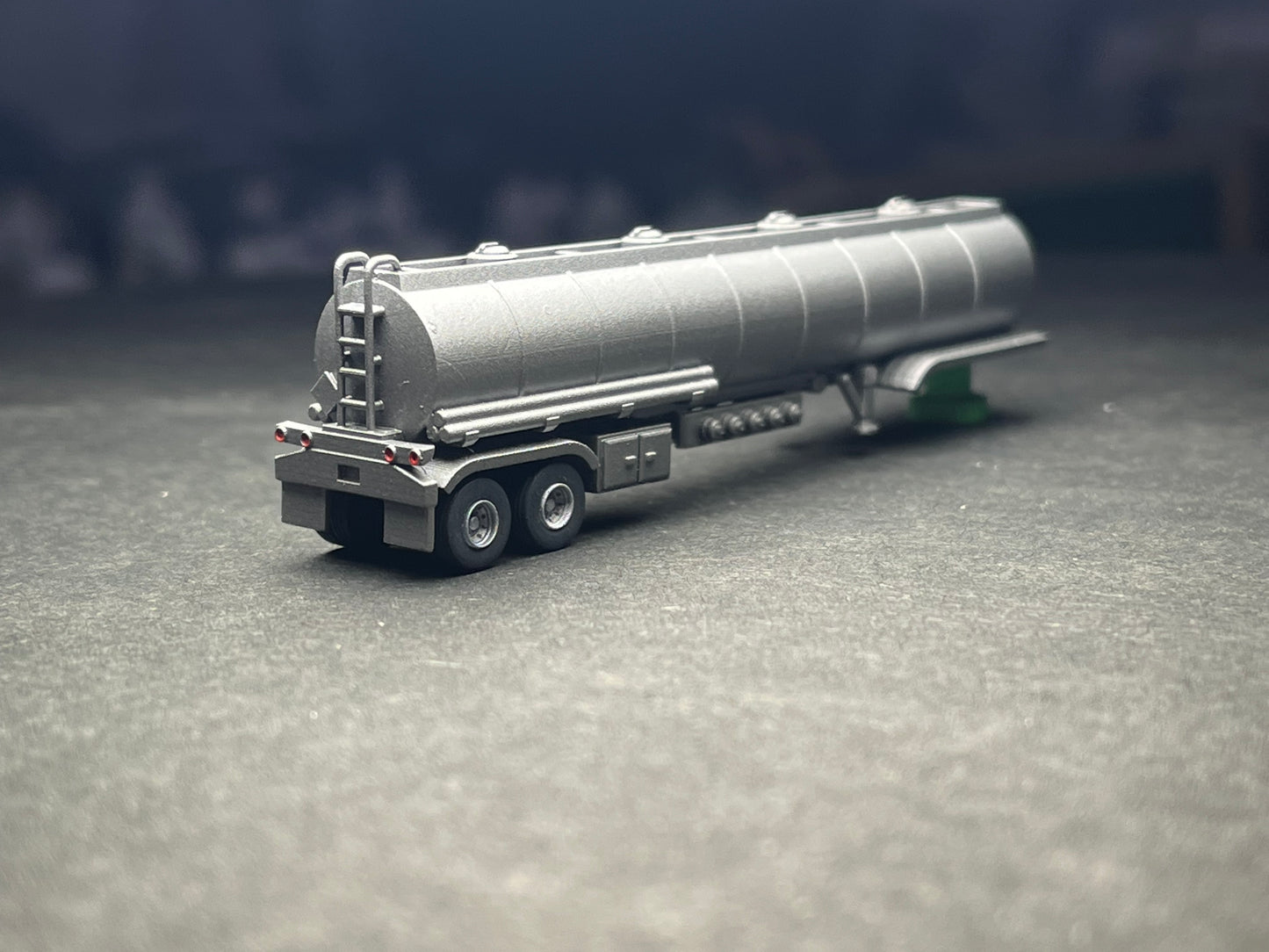 PAINTED N Scale (1:160) Semi Gas Tanker trailer