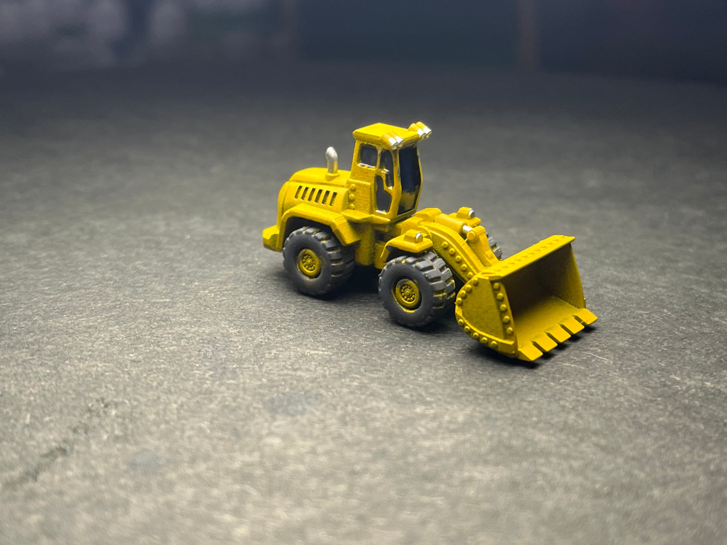 PAINTED N Scale (1:160) Front Loader