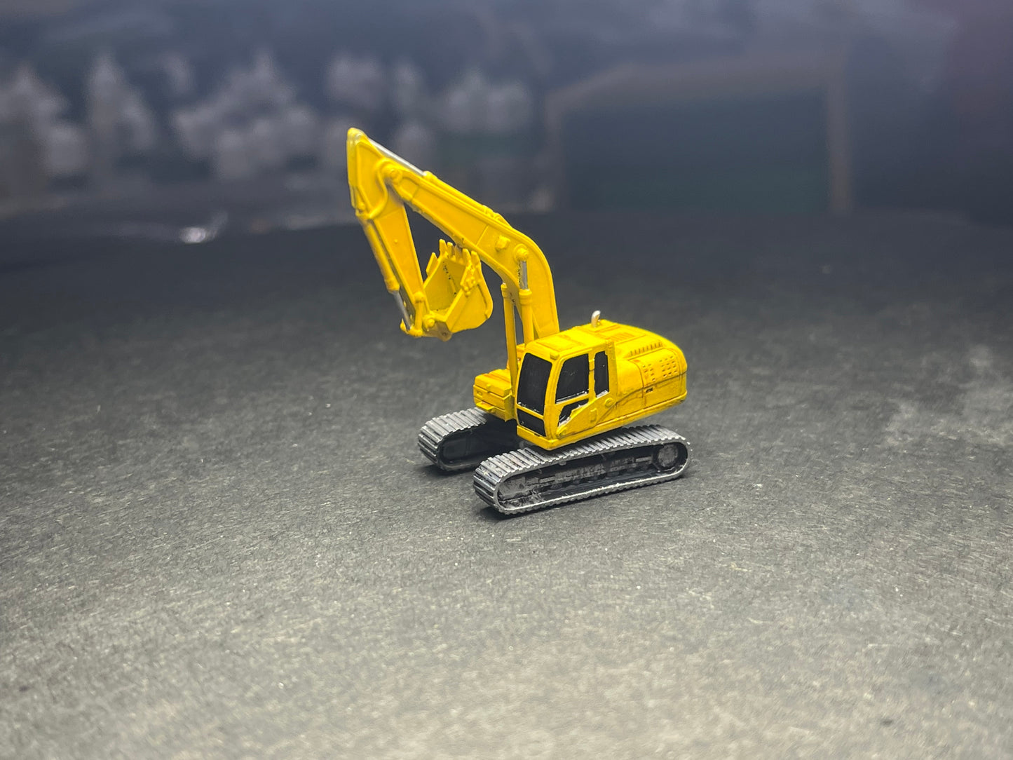 PAINTED N Scale (1:160) Excavator - Folded Arm