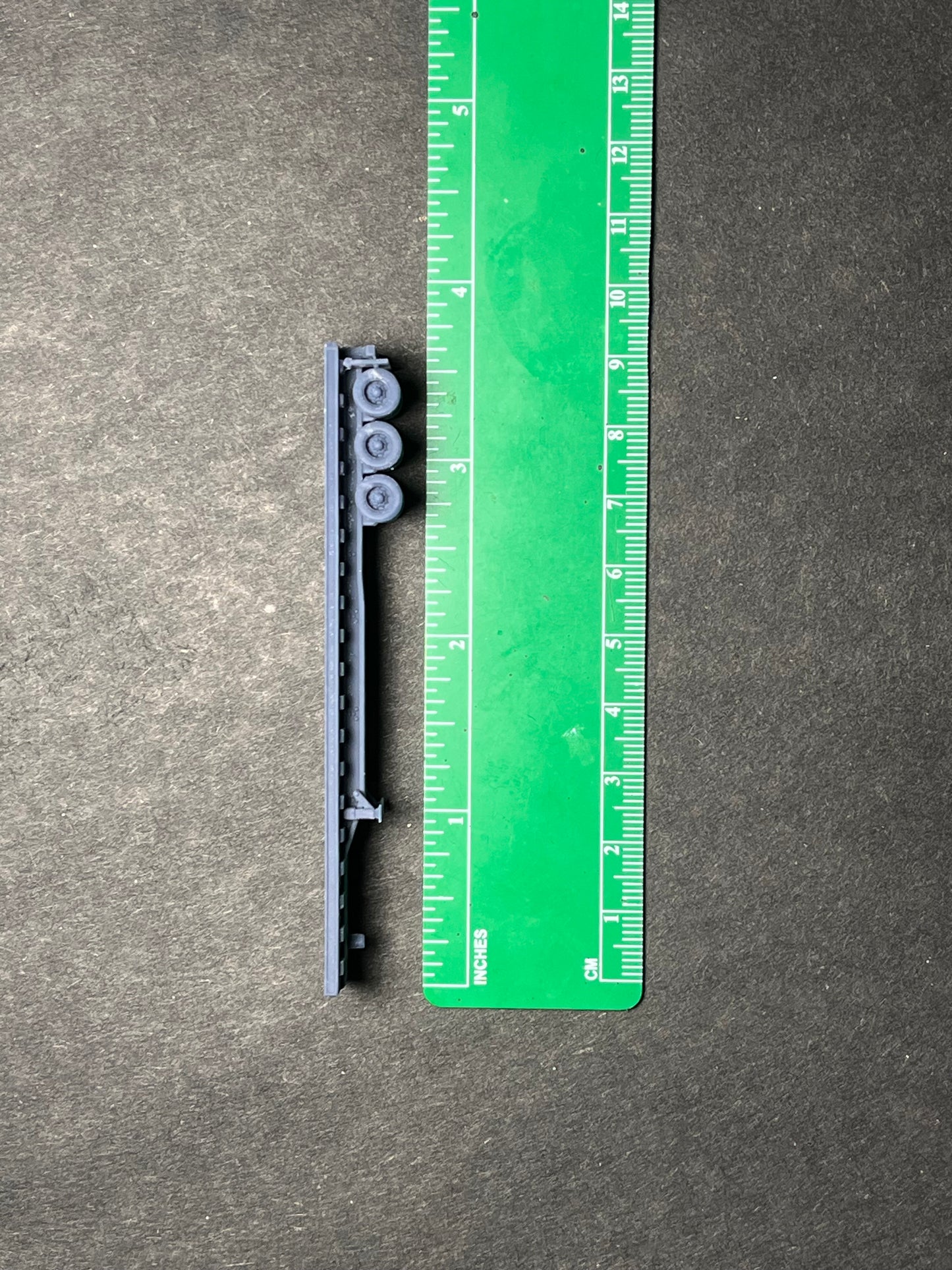 UNPAINTED N Scale (1:160 or 12mm) 48 foot Flatbed Trailer (trailer only) - NOT A TOY