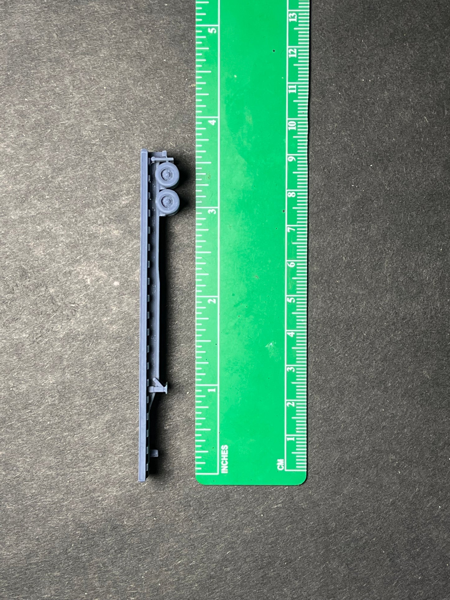 UNPAINTED N Scale (1:160 or 12mm) 48 foot Flatbed Trailer (trailer only) - NOT A TOY