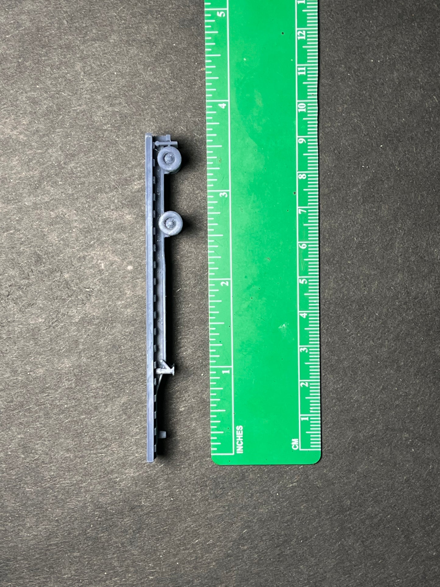 UNPAINTED N Scale (1:160 or 12mm) 48 foot Flatbed Trailer (trailer only) - NOT A TOY