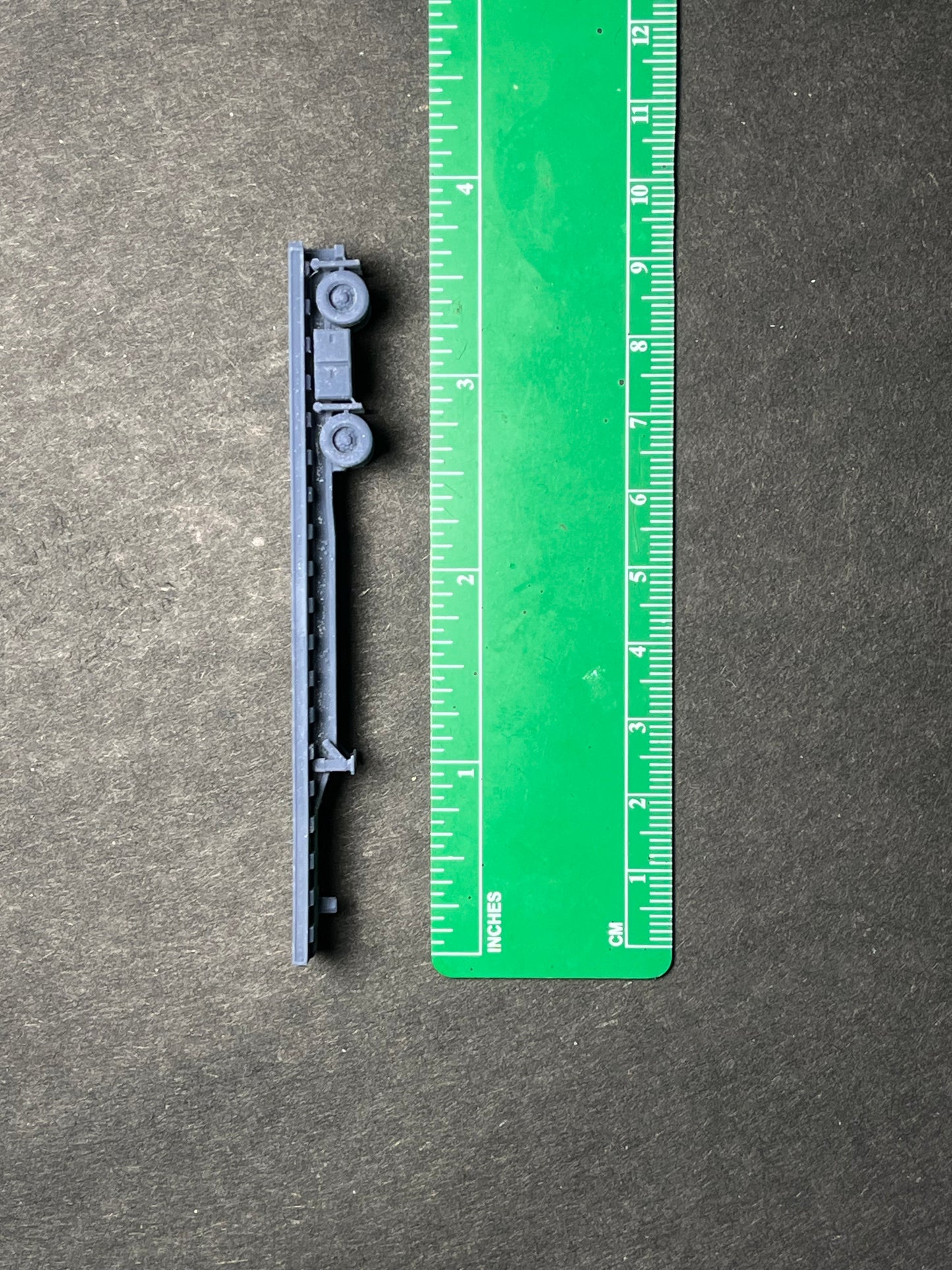 UNPAINTED N Scale (1:160 or 12mm) 48 foot Flatbed Trailer (trailer only) - NOT A TOY