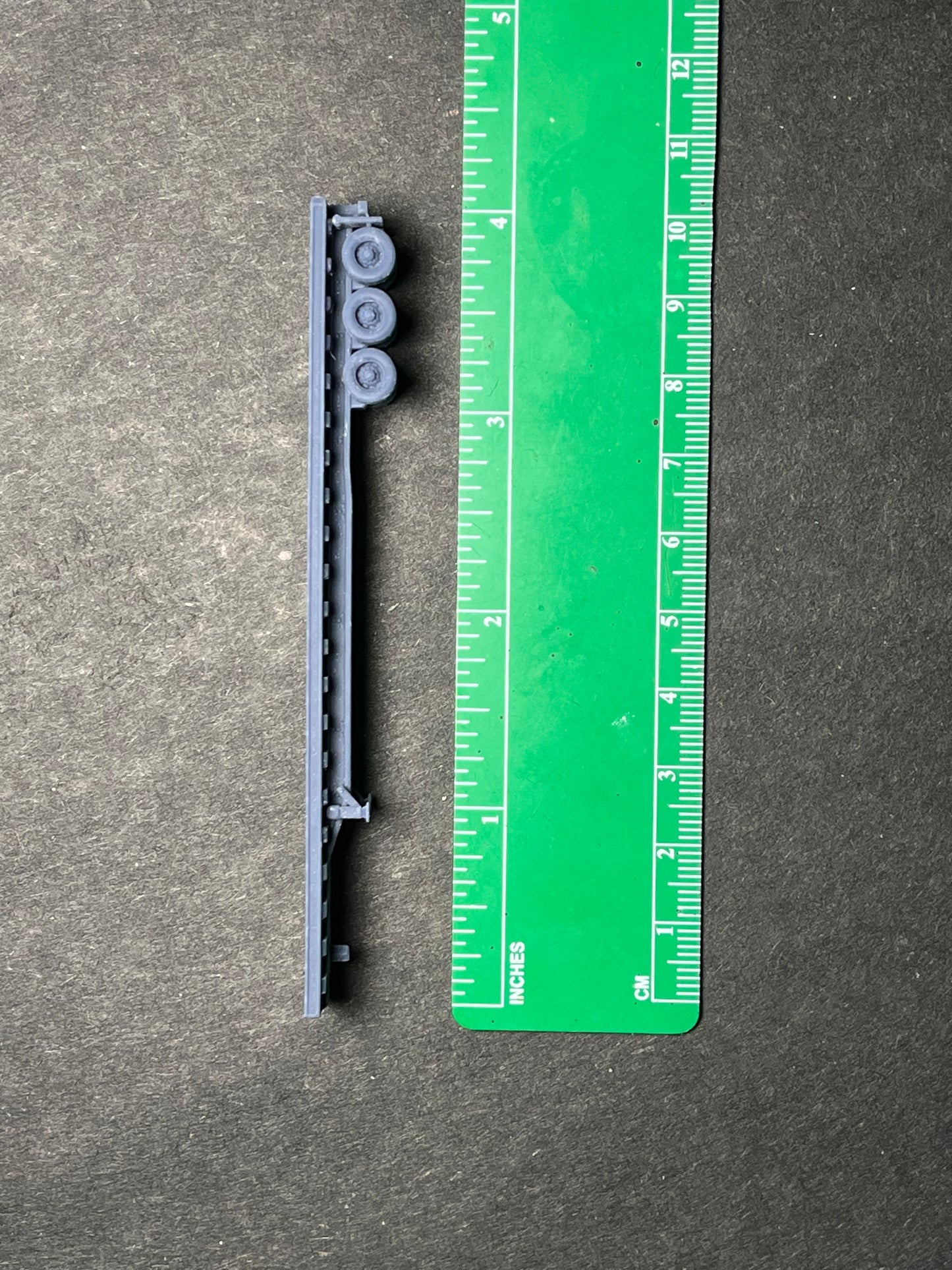 UNPAINTED N Scale (1:160 or 12mm) 53 foot Flatbed Trailer (trailer only) - NOT A TOY