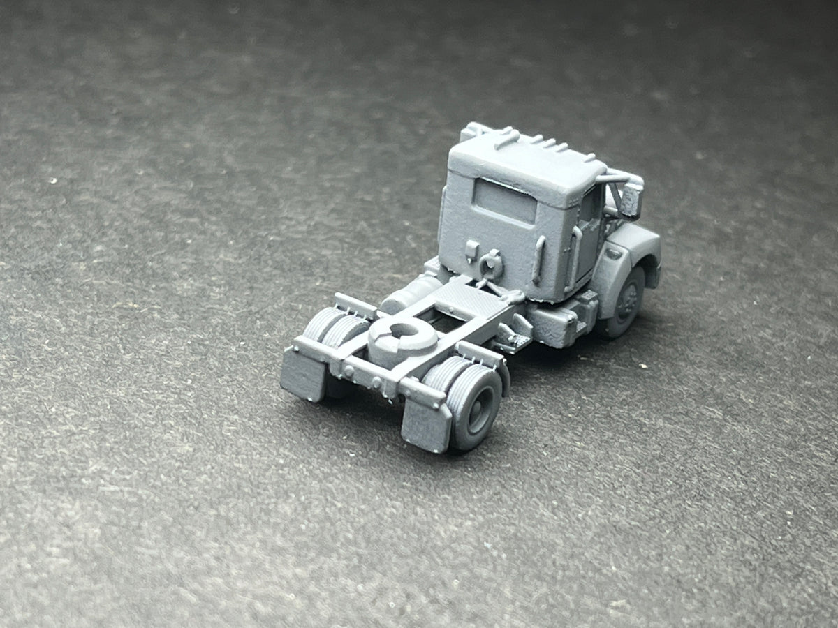 UNPAINTED N Scale (1:160 or 12mm) T300, Semi Single-axle City Semi LTL - NOT a toy!