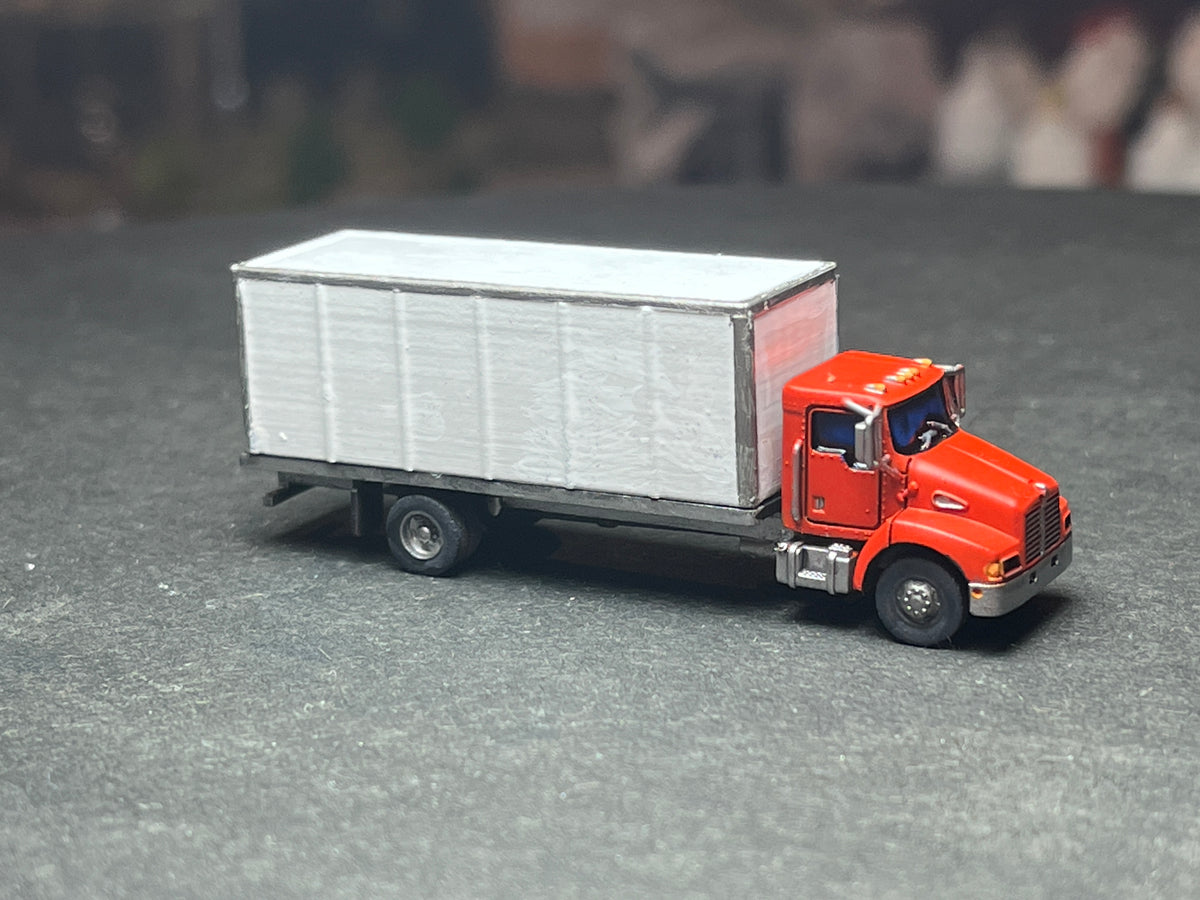 UNPAINTED N Scale (1:160 or 12mm) T300, Boxtruck - NOT a toy!