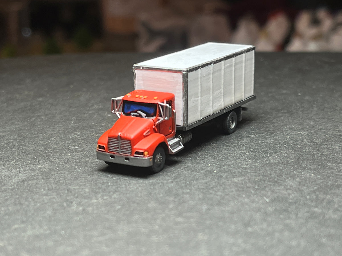 UNPAINTED N Scale (1:160 or 12mm) T300, Boxtruck - NOT a toy!