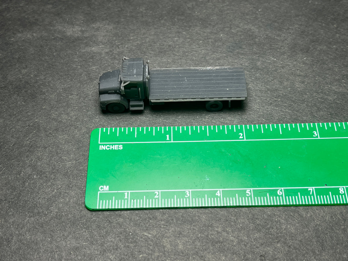 UNPAINTED N Scale (1:160 or 12mm) T300, Flatbed - NOT a toy!