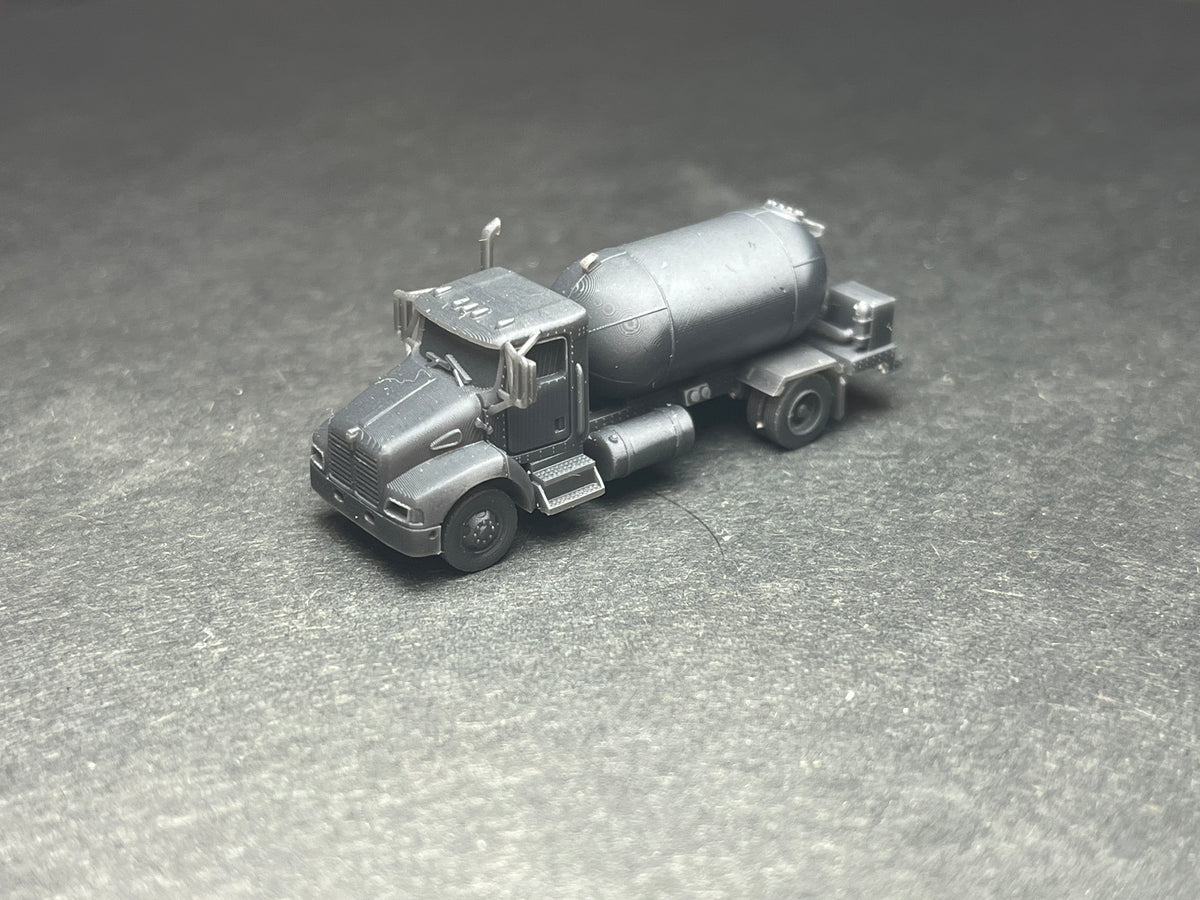 UNPAINTED N Scale (1:160 or 12mm) T300, Propane with 4 sets of decals - NOT a toy!